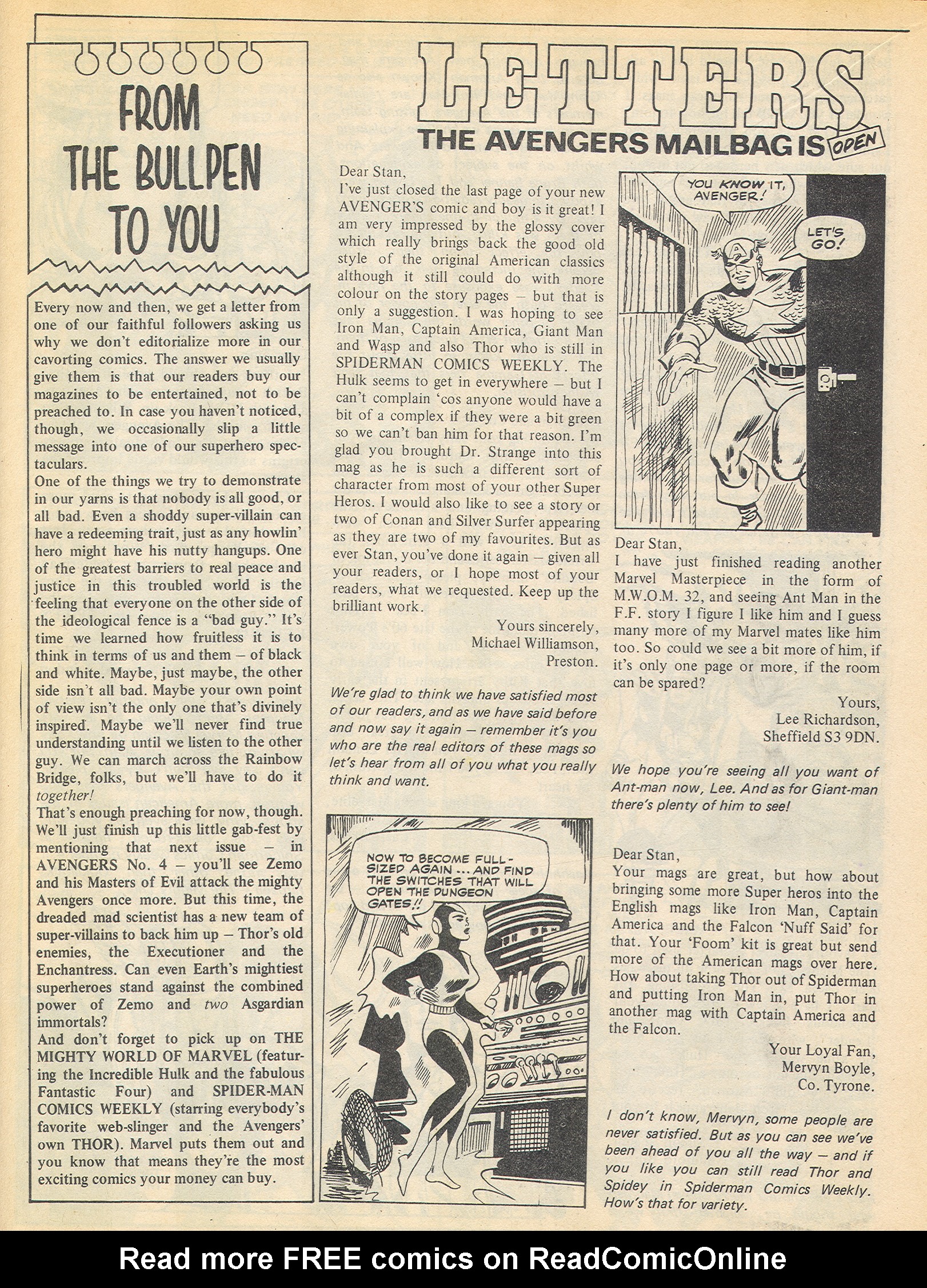 Read online The Avengers (1973) comic -  Issue #3 - 11