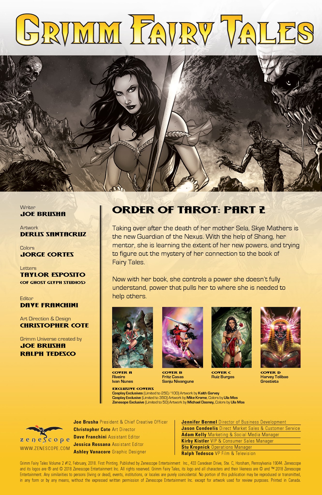 Read online Grimm Fairy Tales (2016) comic -  Issue #12 - 2