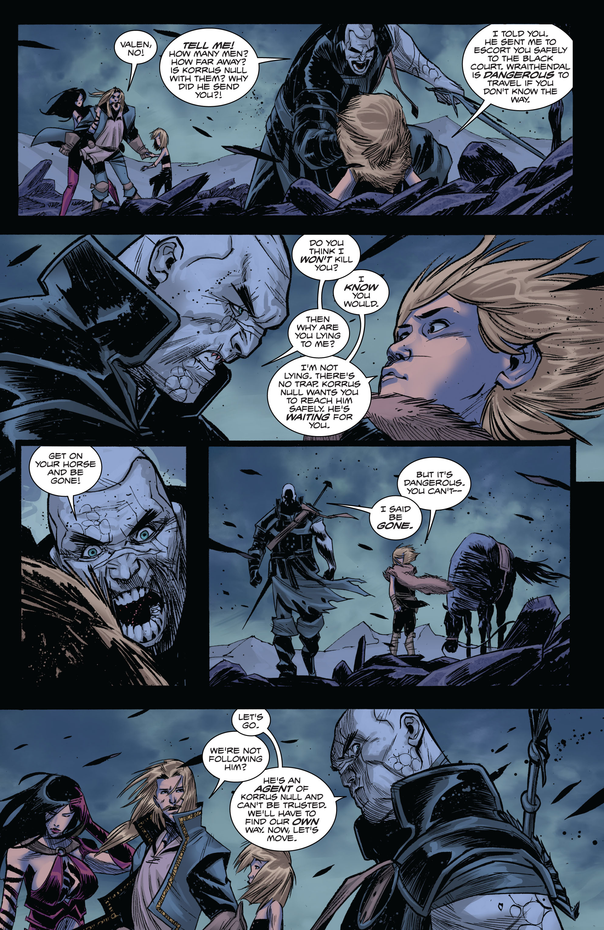 Read online Valen the Outcast comic -  Issue #7 - 8