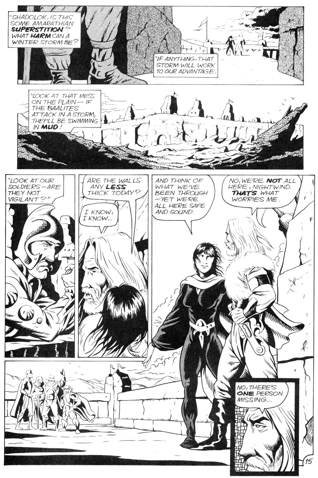 Read online Adventurers (1989) comic -  Issue #5 - 15