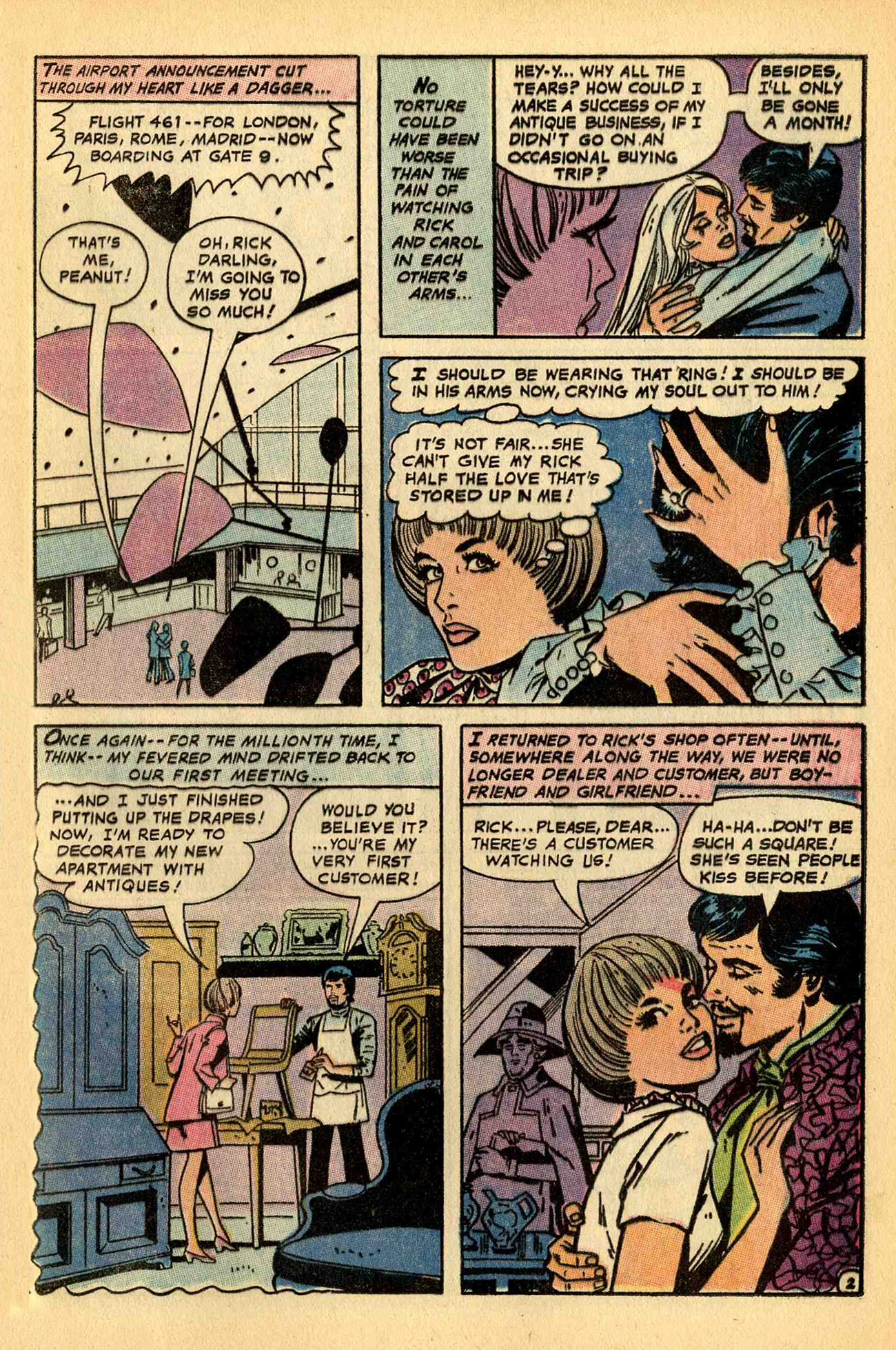 Read online Heart Throbs comic -  Issue #128 - 25