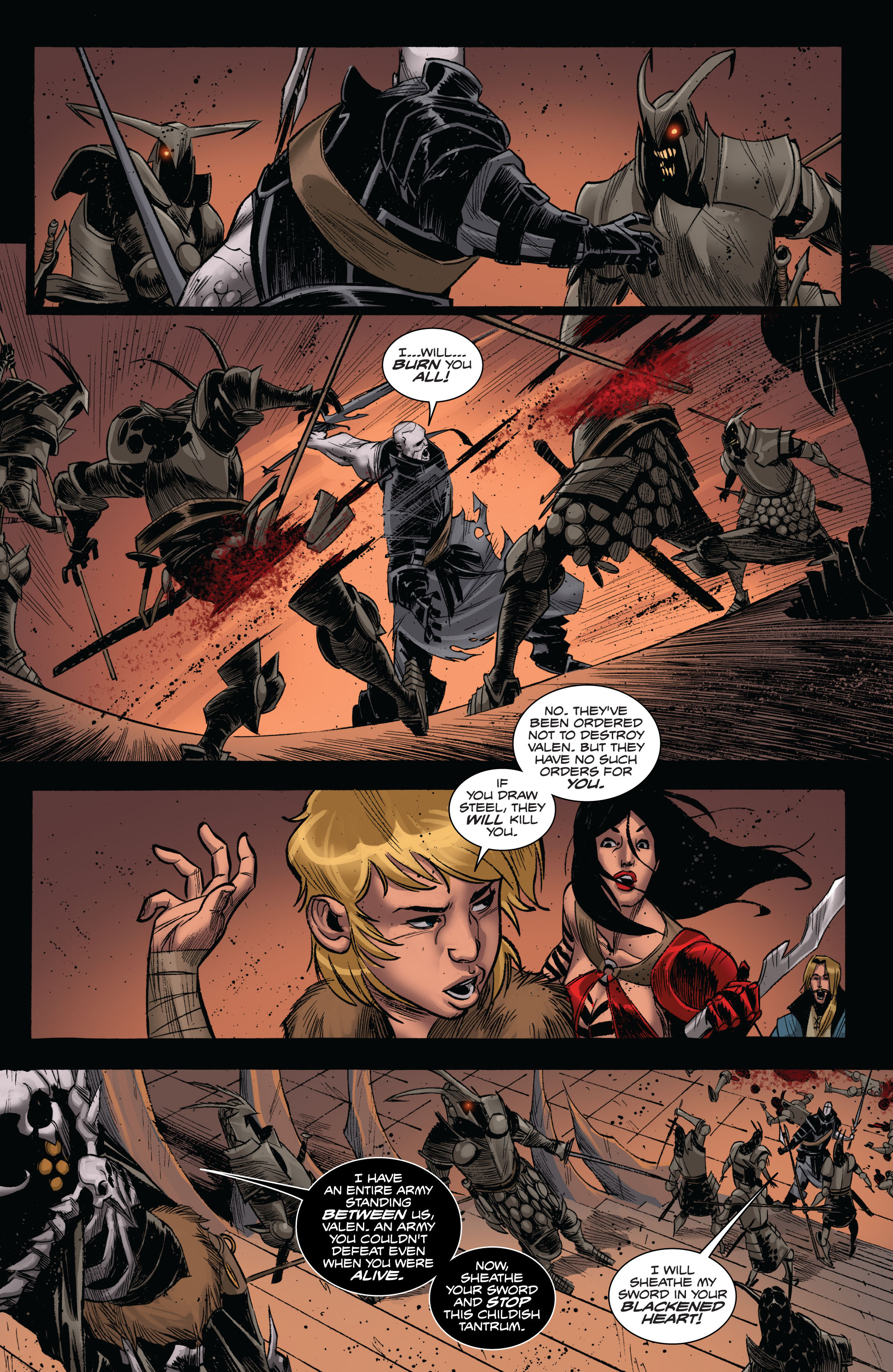 Read online Valen the Outcast comic -  Issue #7 - 16