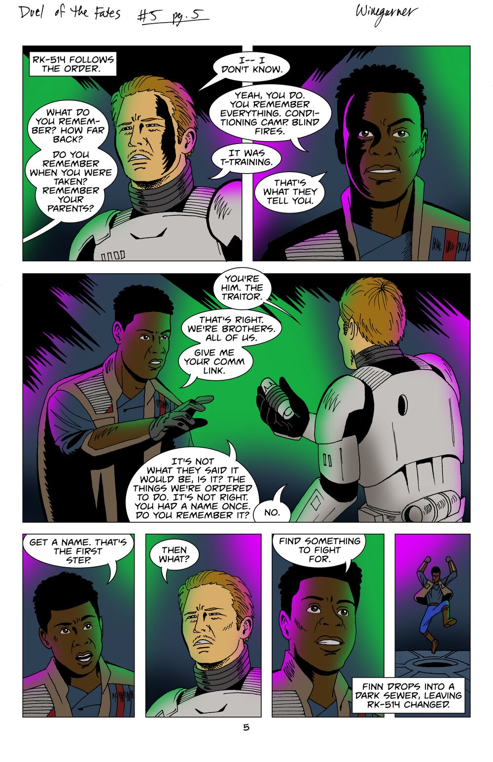 Read online Star Wars: Duel of the Fates comic -  Issue #5 - 6