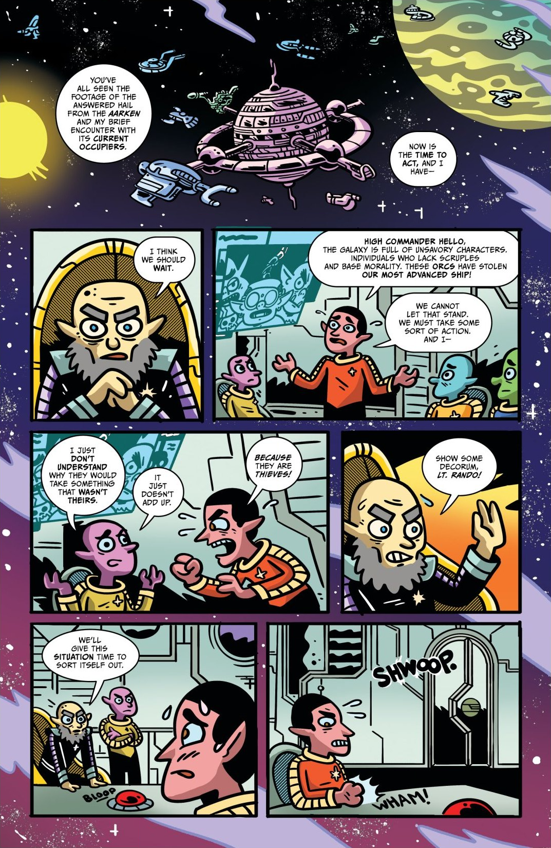 Read online Orcs in Space comic -  Issue # TPB - 25