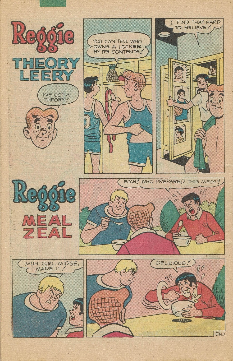 Read online Reggie's Wise Guy Jokes comic -  Issue #52 - 29