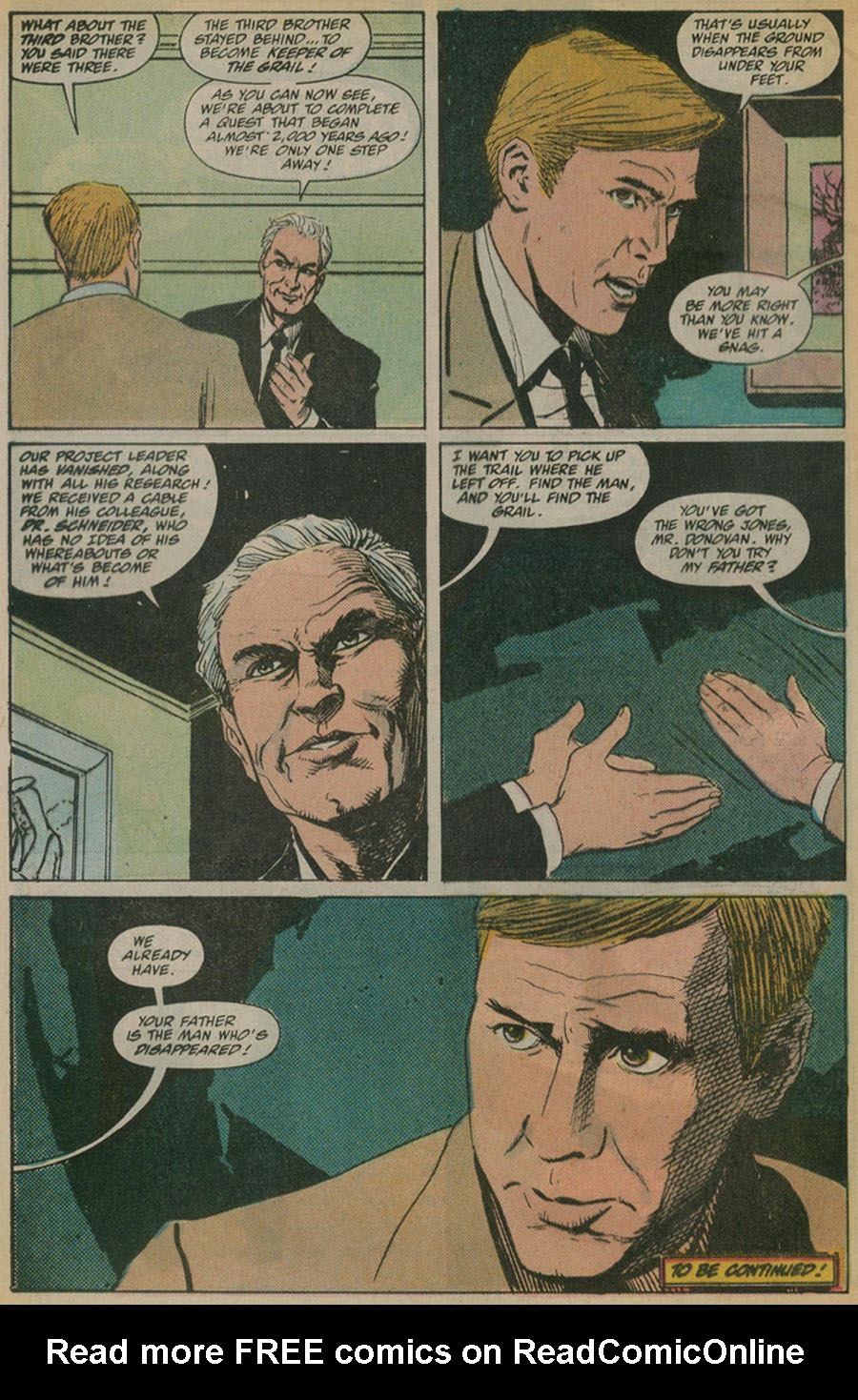 Read online Indiana Jones and the Last Crusade comic -  Issue #1 - 23