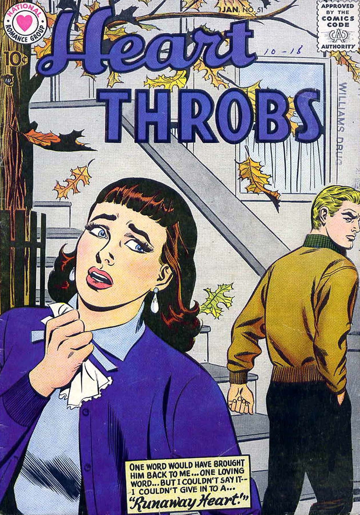 Read online Heart Throbs comic -  Issue #51 - 1