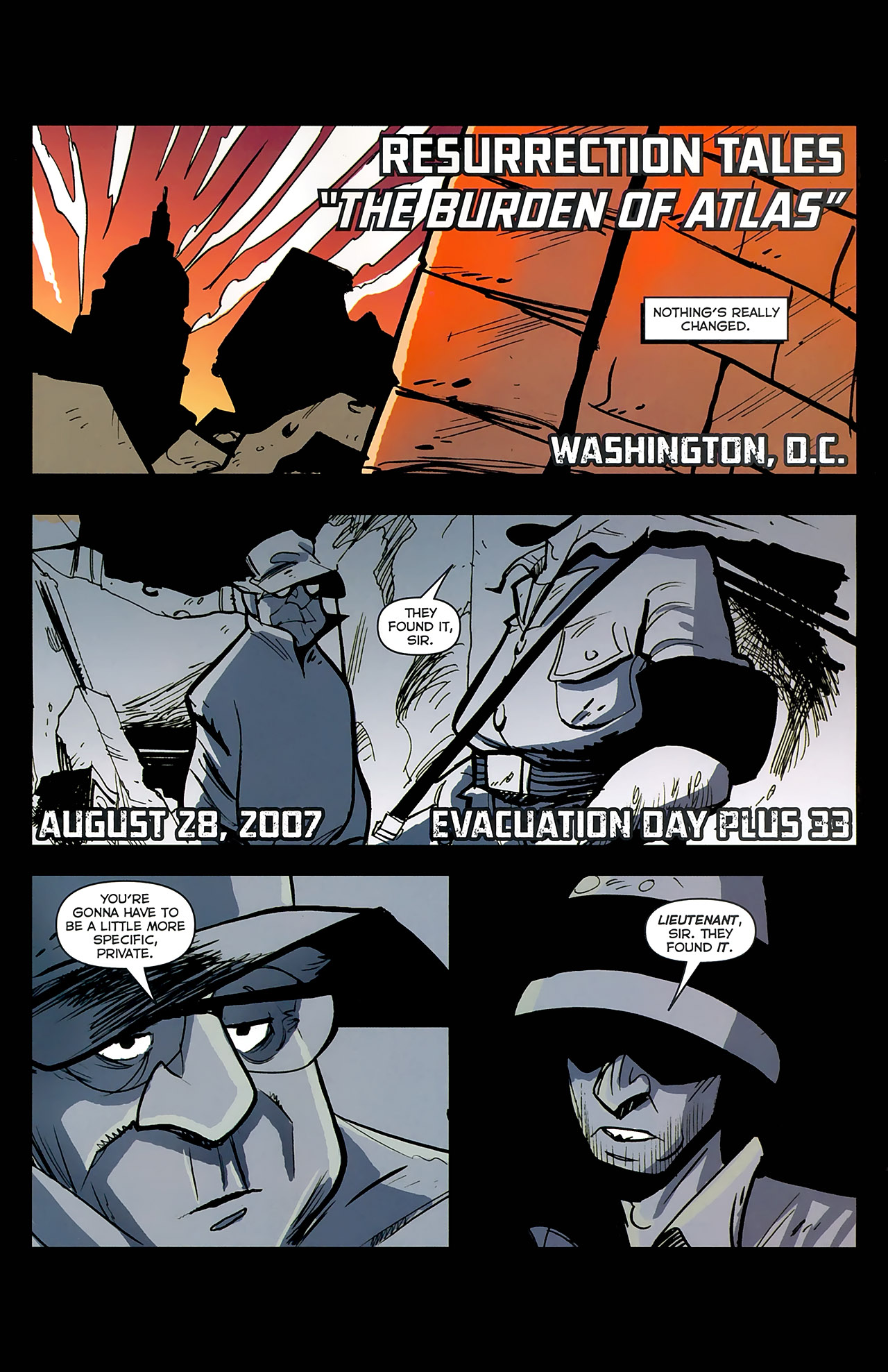 Read online Resurrection (2009) comic -  Issue #3 - 18