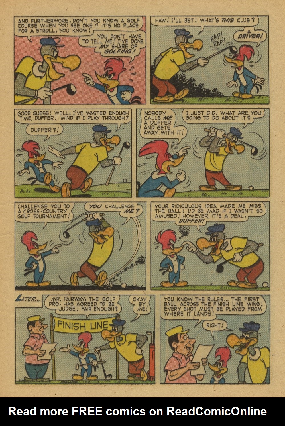 Read online Walter Lantz Woody Woodpecker (1952) comic -  Issue #66 - 21