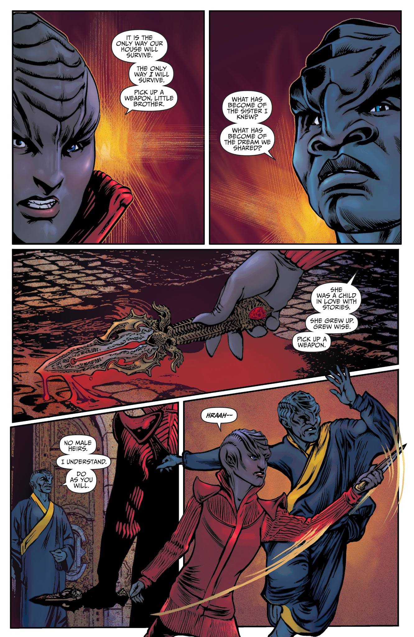 Read online Star Trek: Discovery: The Light of Kahless comic -  Issue #3 - 7