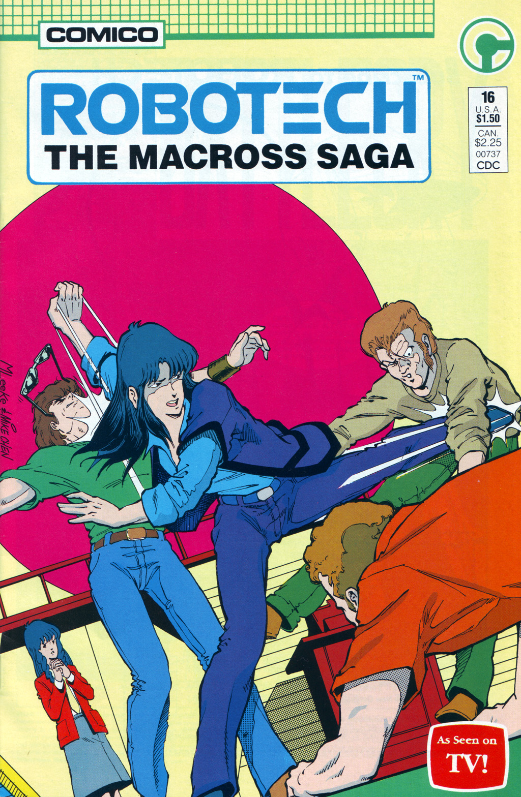 Read online Robotech The Macross Saga comic -  Issue #16 - 1