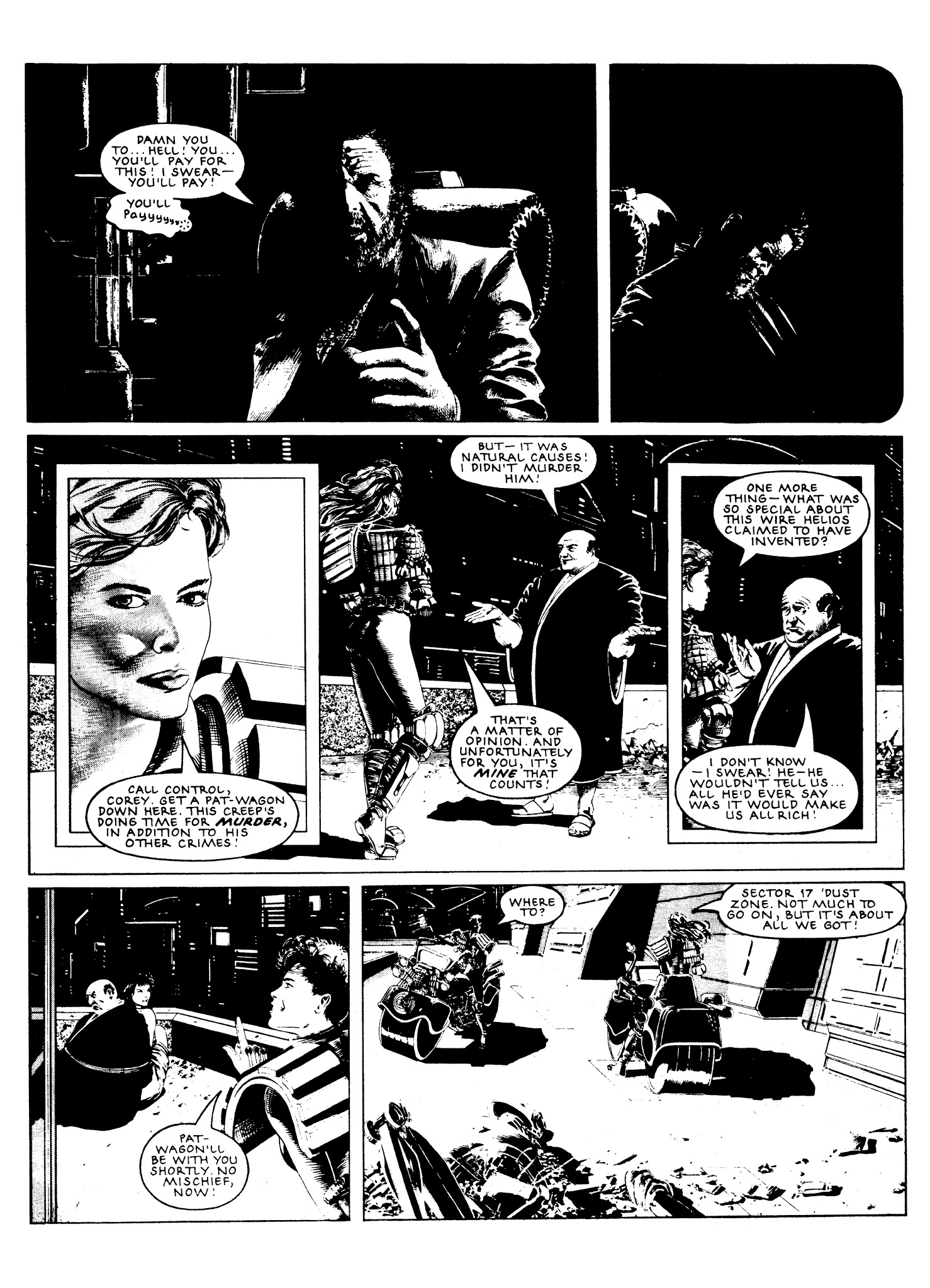 Read online Judge Anderson: The Psi Files comic -  Issue # TPB 1 - 245