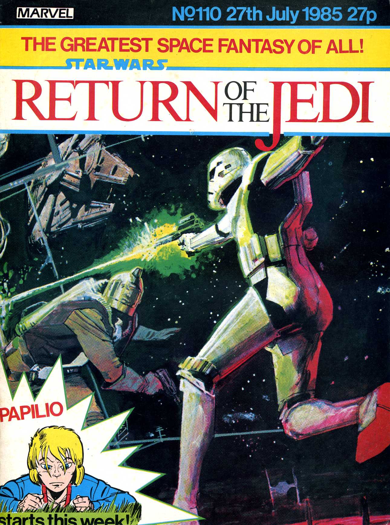 Read online Return of the Jedi comic -  Issue #110 - 1