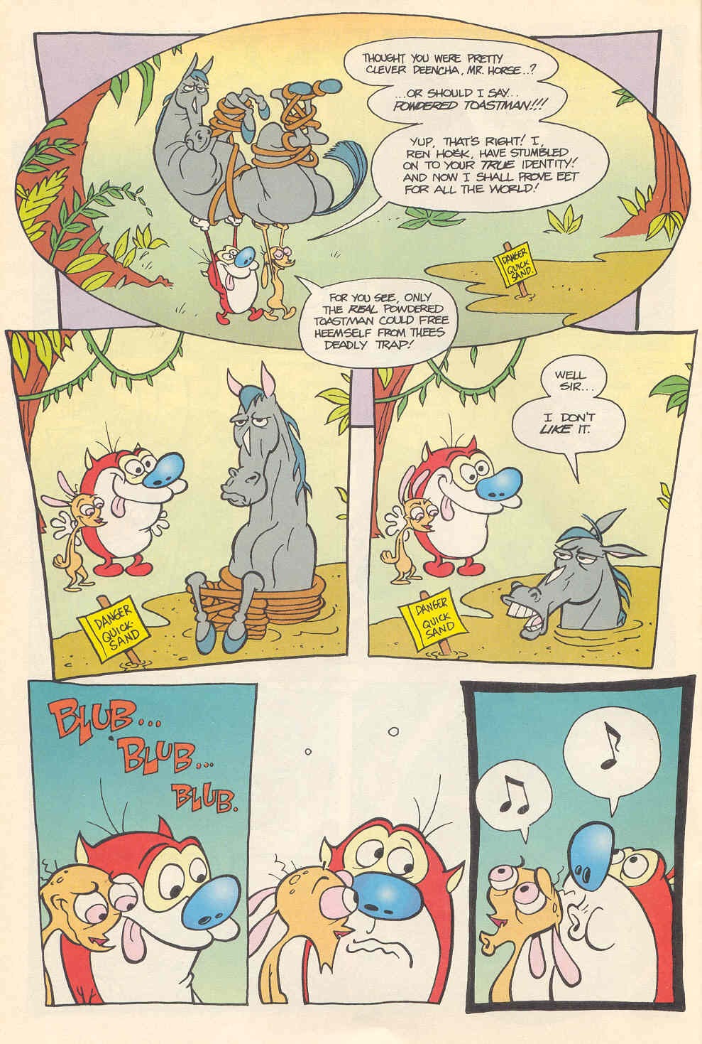 Read online Ren & Stimpy Show Special Powdered Toastman comic -  Issue # Full - 8