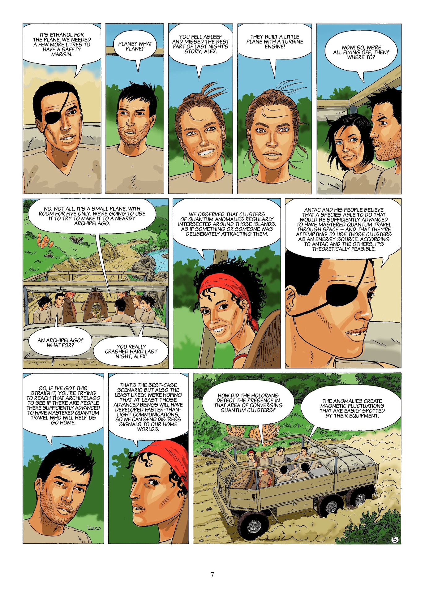 Read online The Survivors comic -  Issue #3 - 9