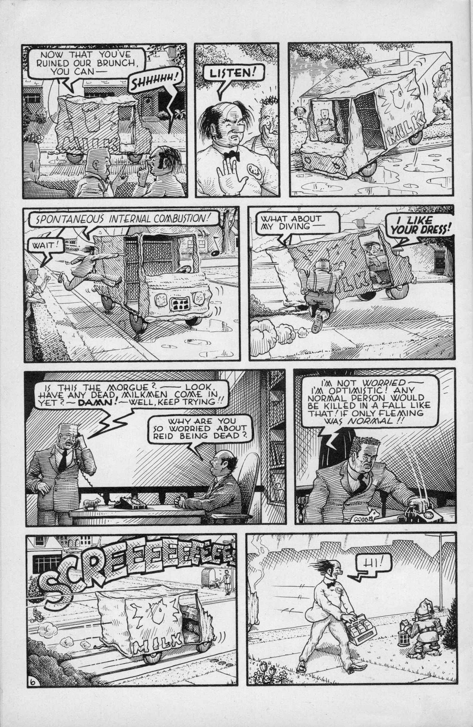 Read online Reid Fleming, World's Toughest Milkman (1986) comic -  Issue #1 - 8