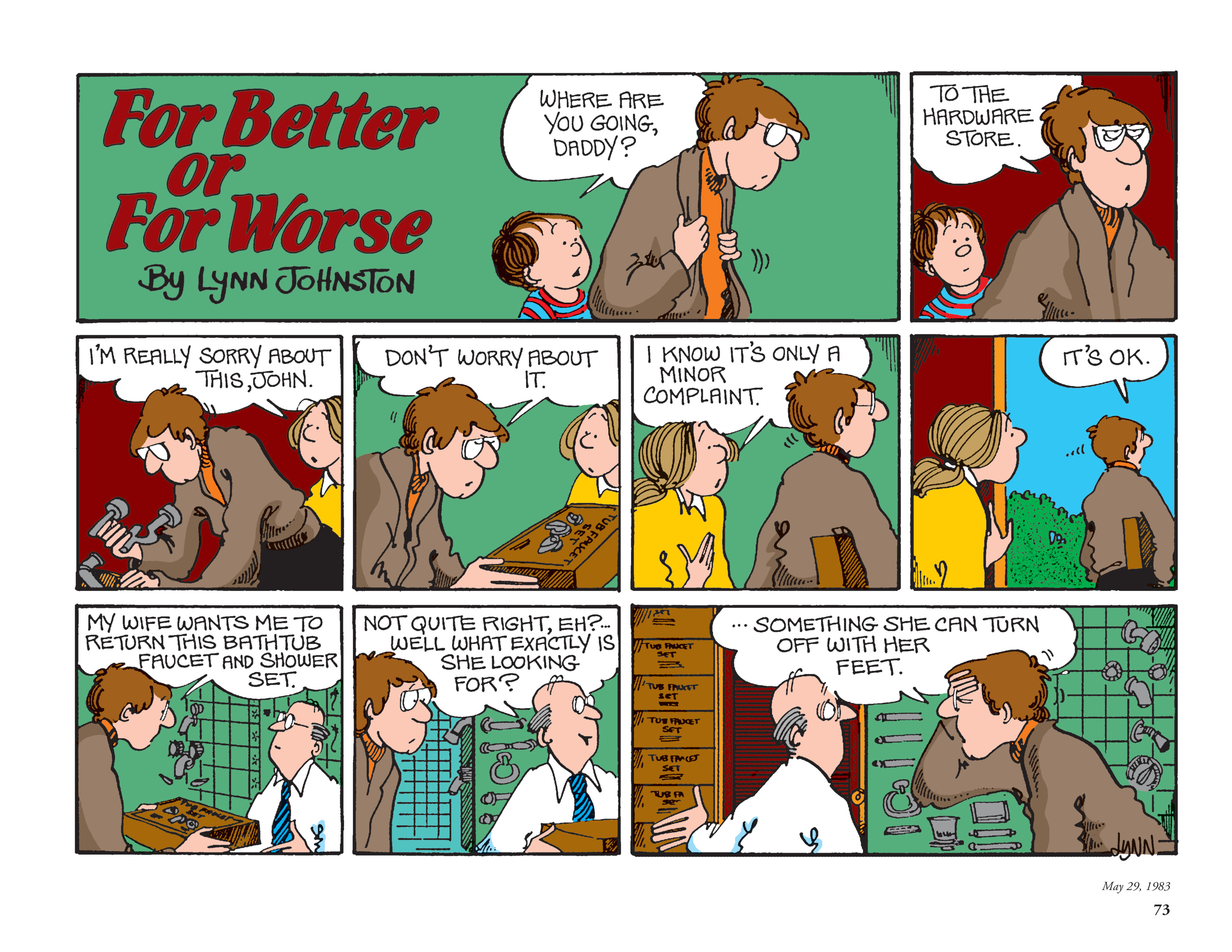 Read online For Better Or For Worse: The Complete Library comic -  Issue # TPB 2 (Part 1) - 73