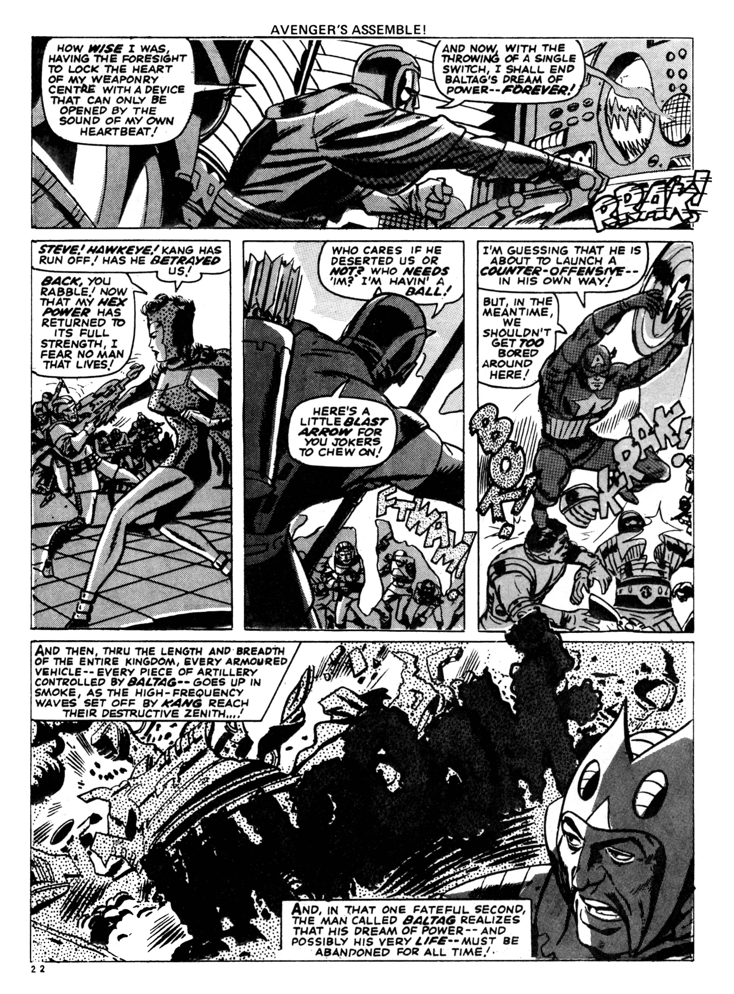 Read online The Avengers (1973) comic -  Issue #21 - 22