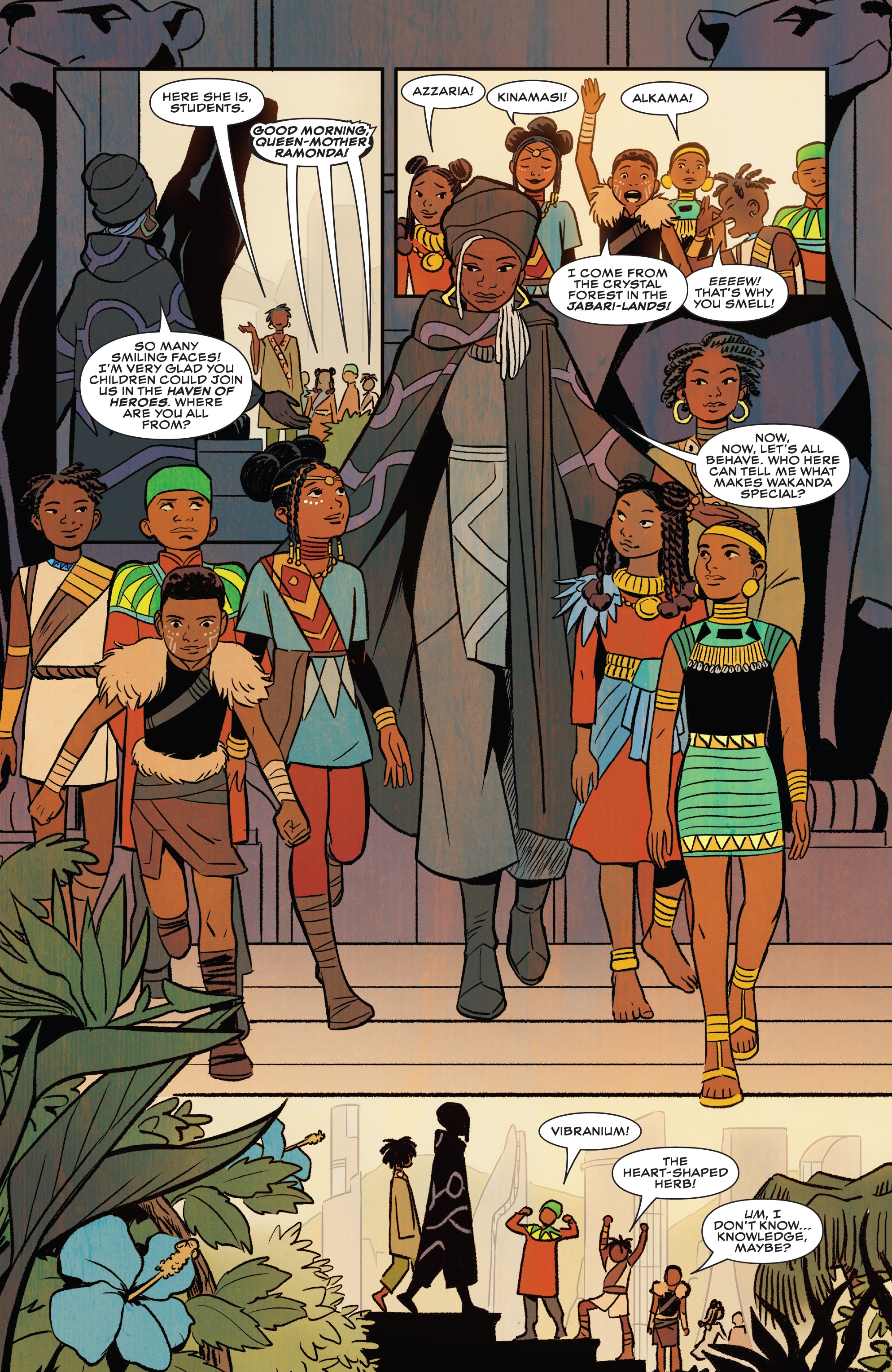 Read online Wakanda comic -  Issue #1 - 22