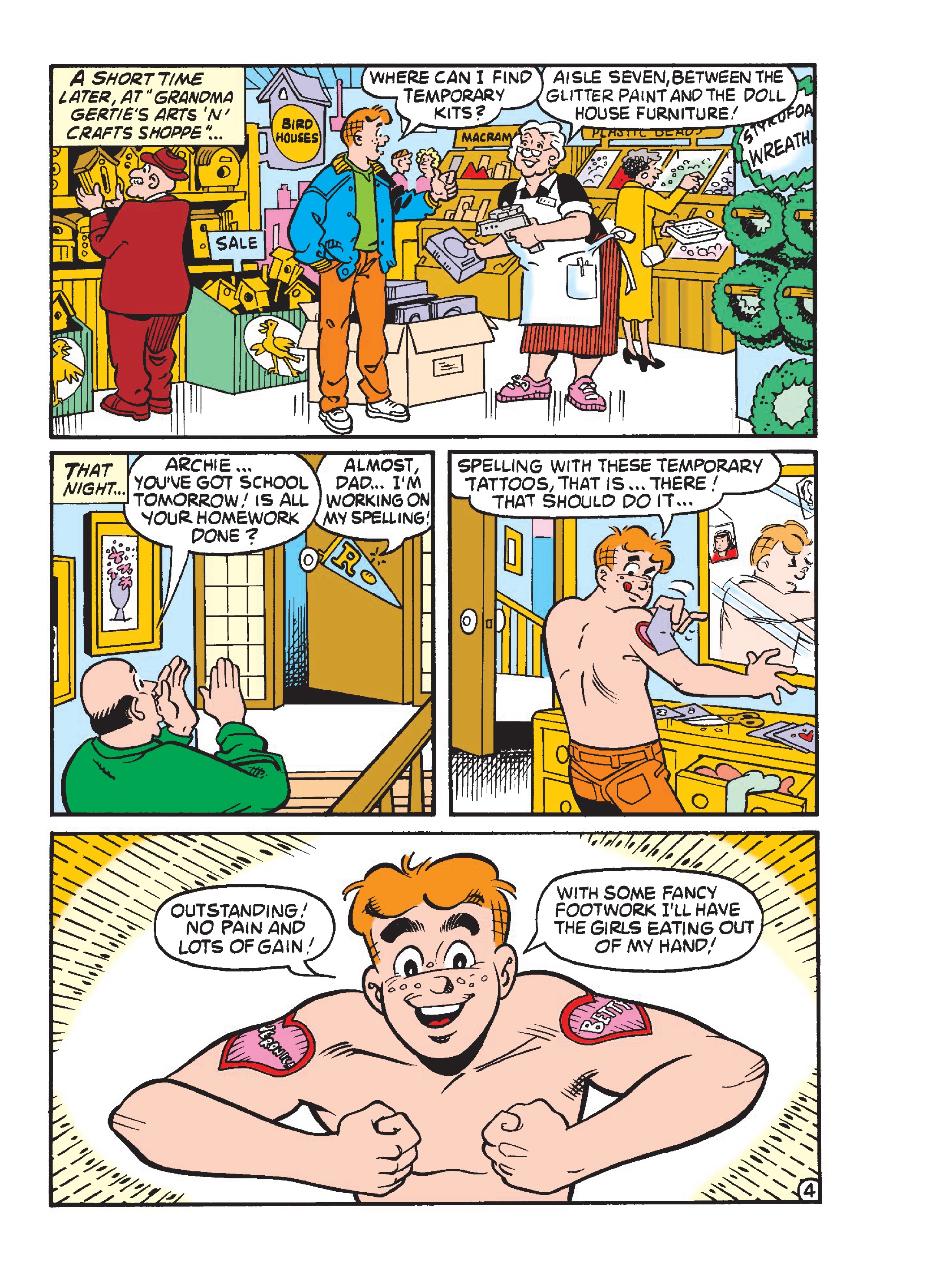 Read online Archie's Double Digest Magazine comic -  Issue #287 - 179