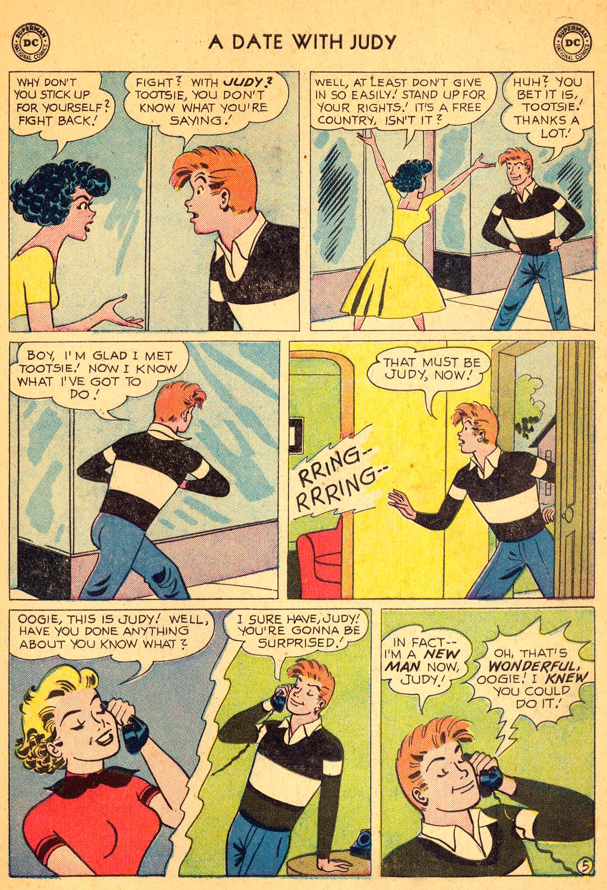 Read online A Date with Judy comic -  Issue #69 - 7