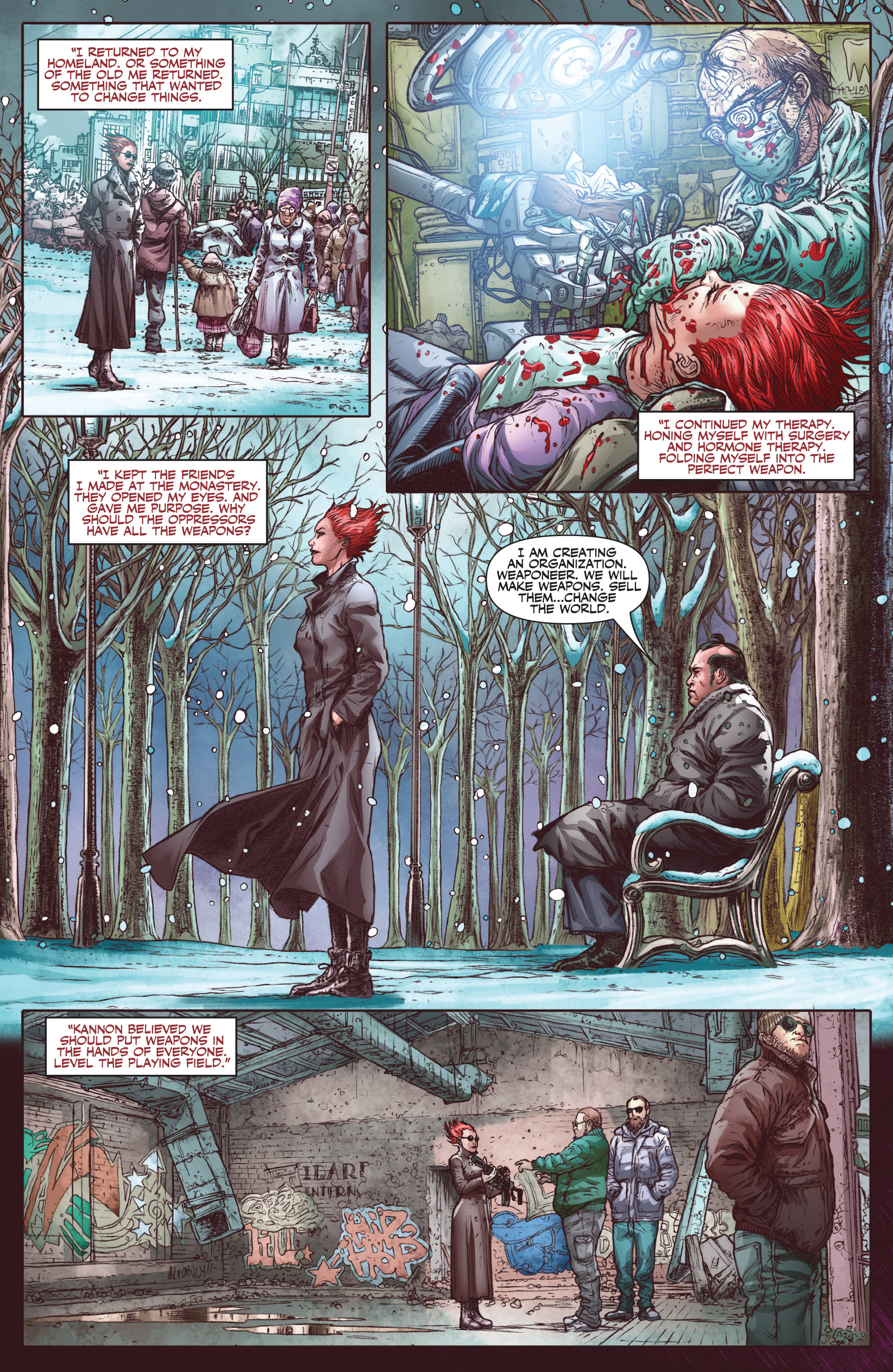 Read online Ninjak (2015) comic -  Issue # _Deluxe Edition 1 (Part 3) - 14