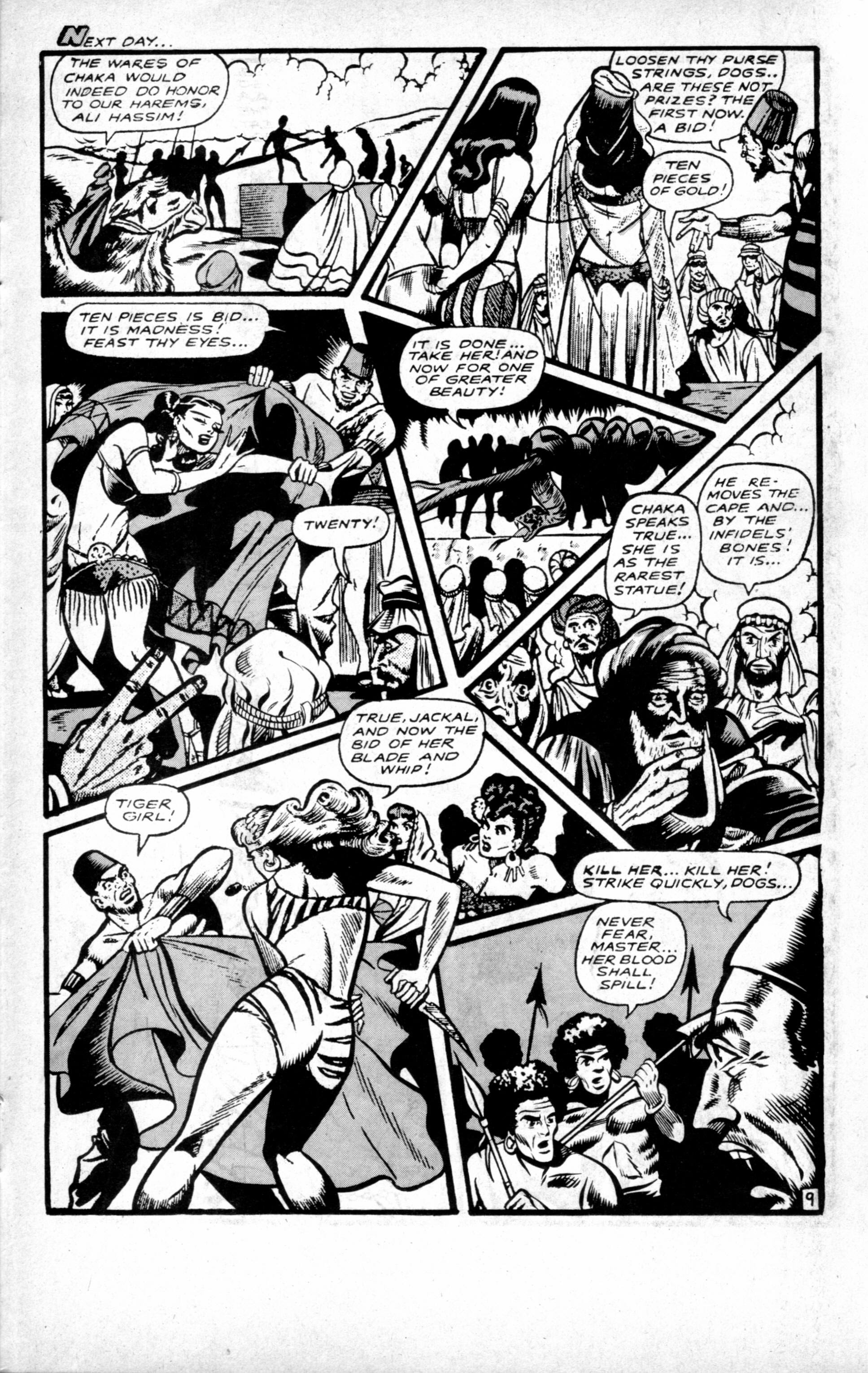 Read online Jungle Girls (1988) comic -  Issue #13 - 23