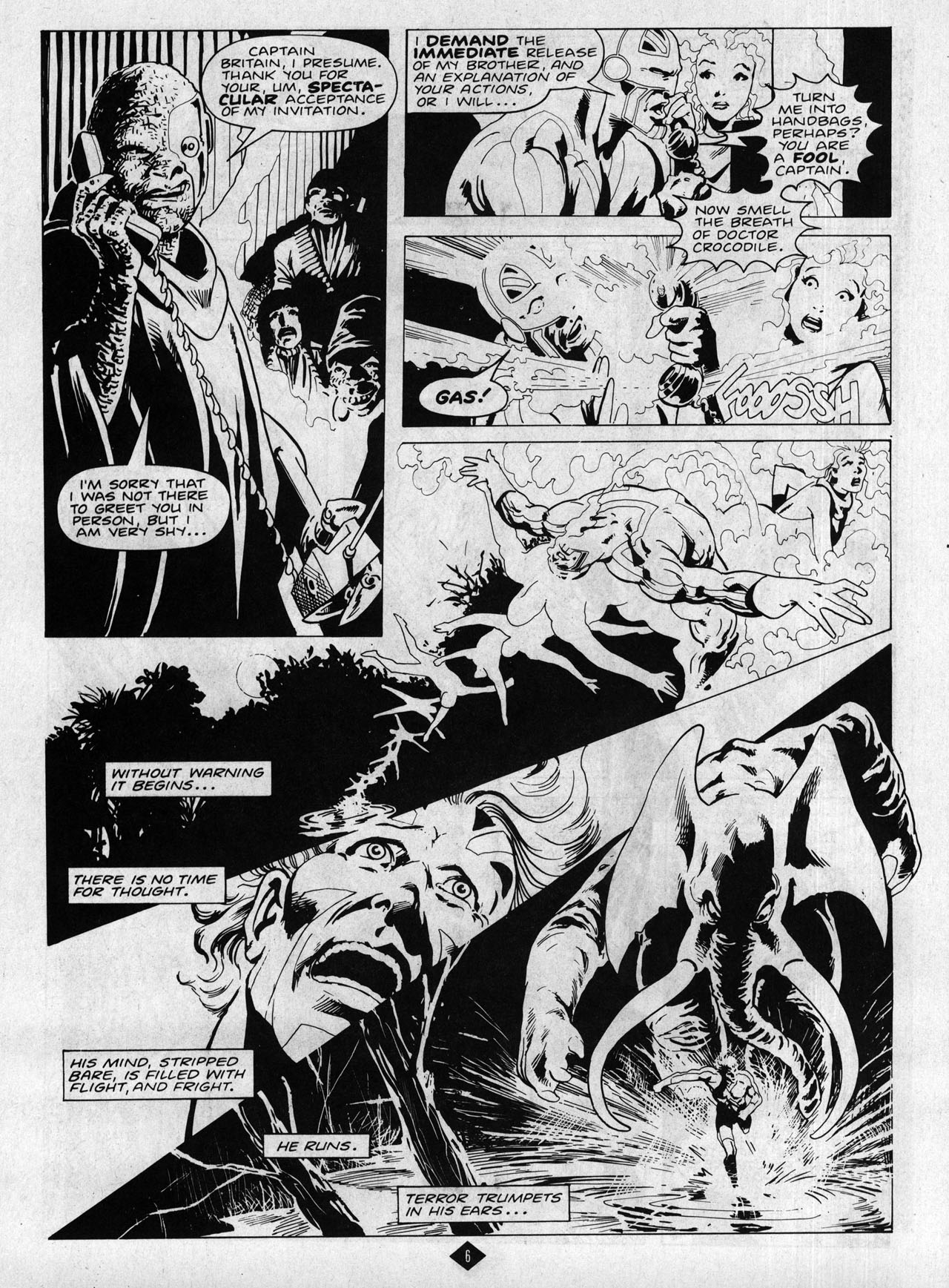 Read online Captain Britain (1985) comic -  Issue #10 - 6