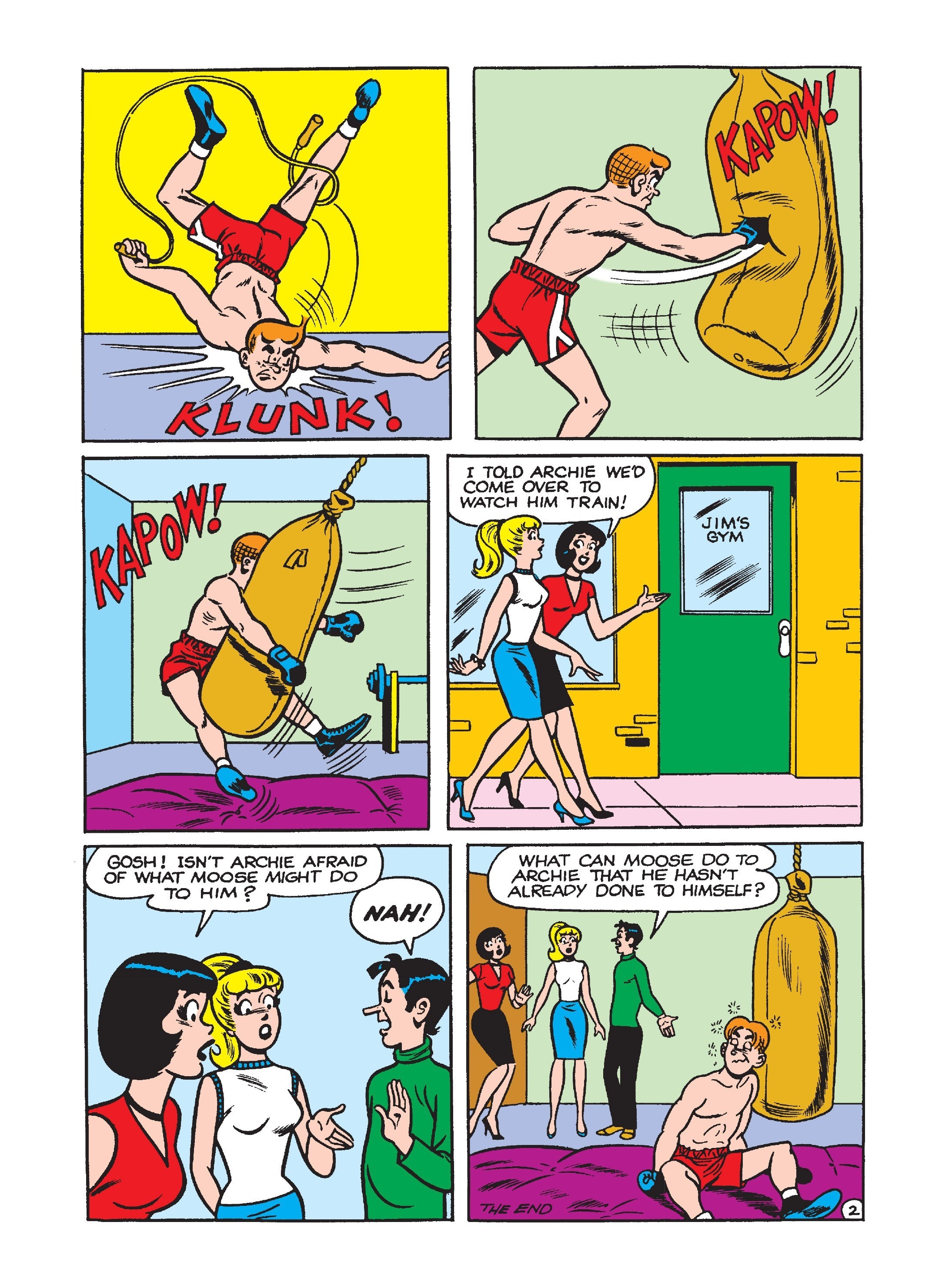 Read online Archie & Friends Double Digest comic -  Issue #28 - 125