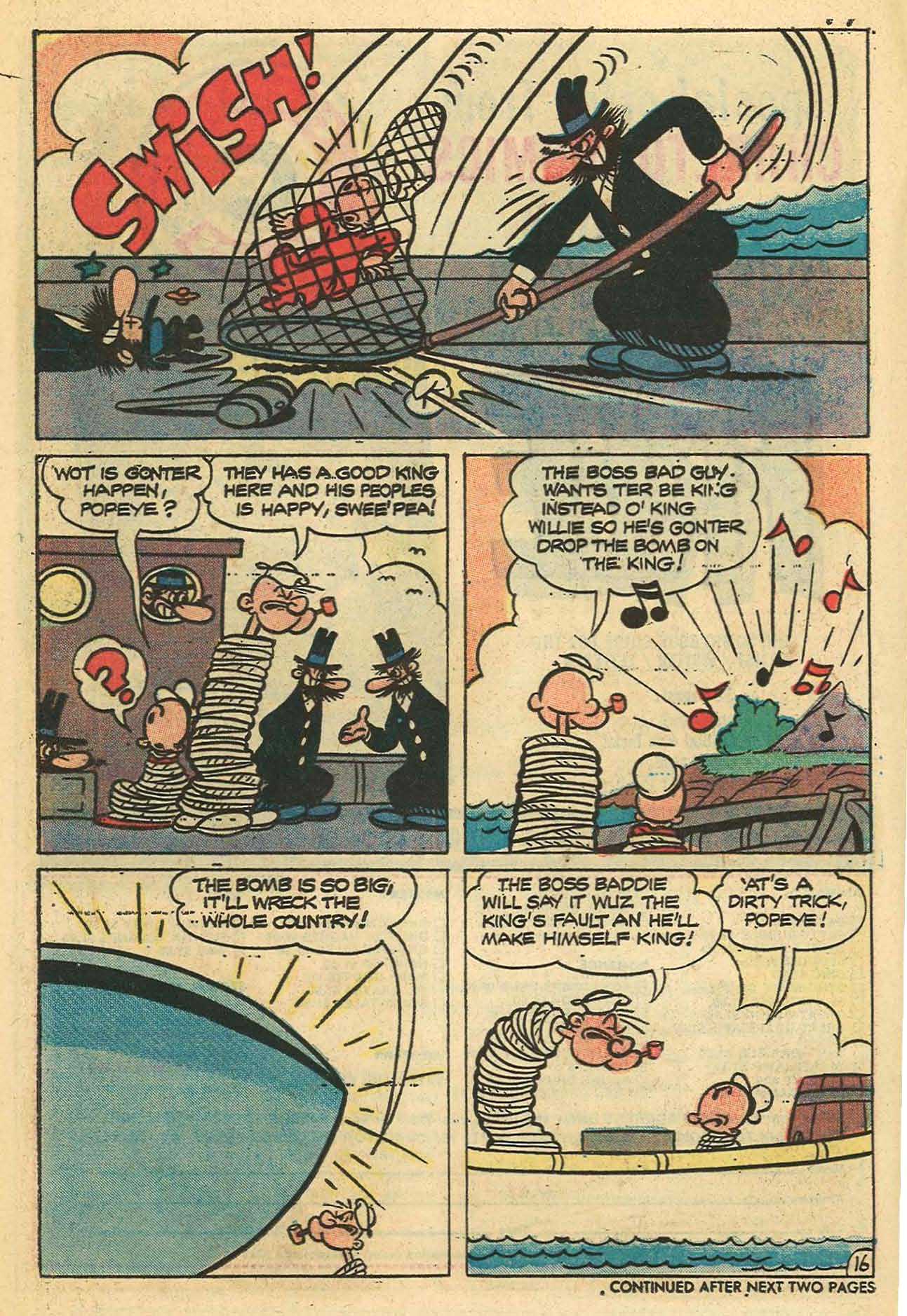 Read online Popeye (1948) comic -  Issue #138 - 21
