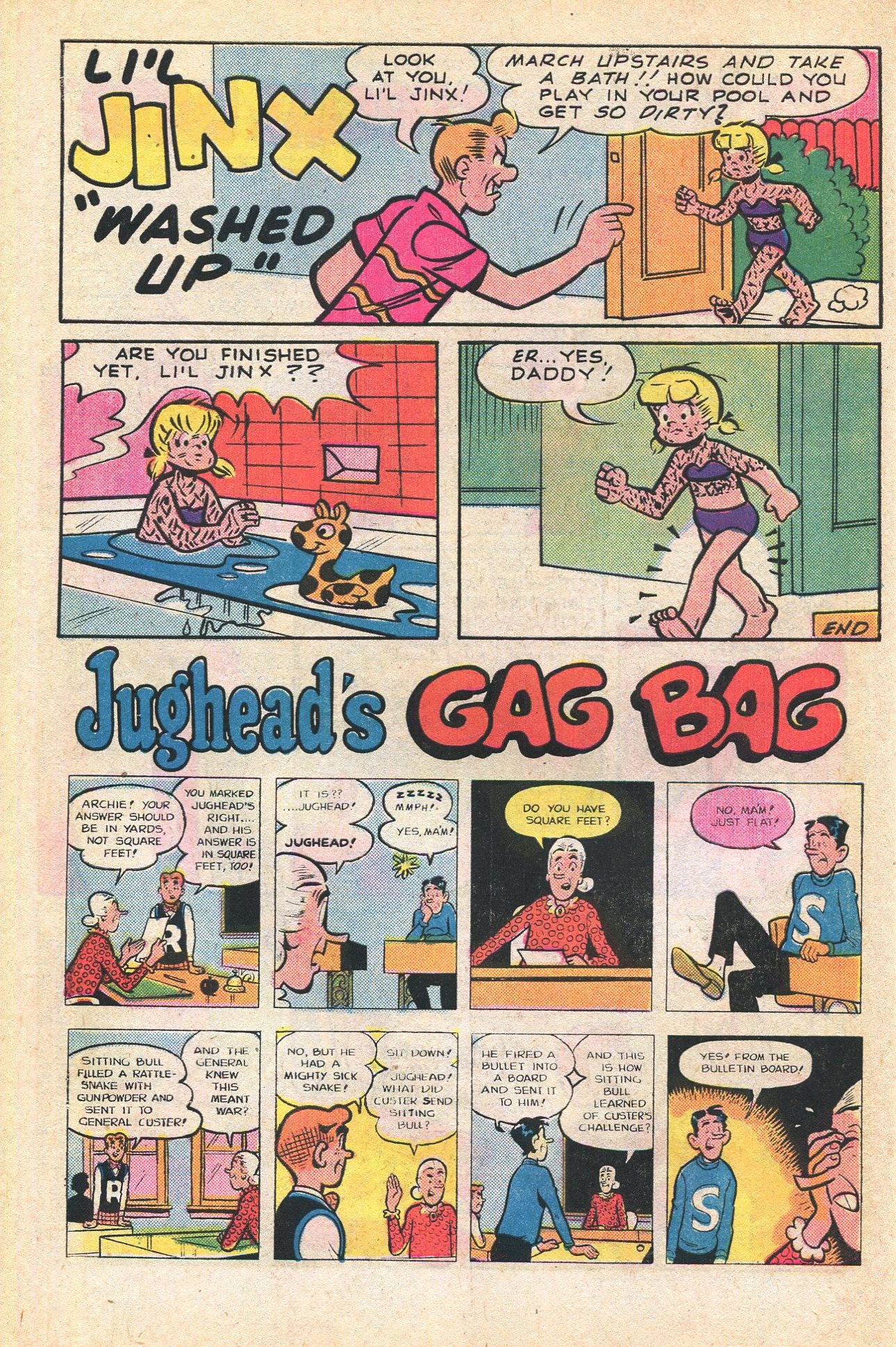 Read online Jughead's Jokes comic -  Issue #49 - 10