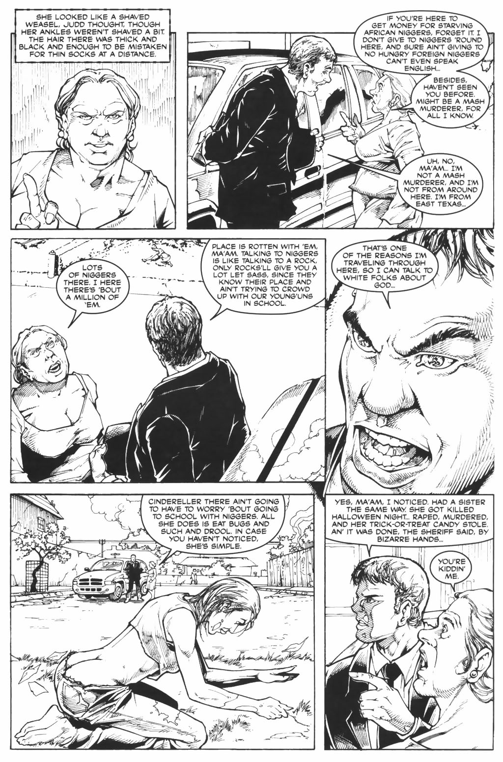 Read online Joe R. Lansdale's By Bizarre Hands comic -  Issue #1 - 7