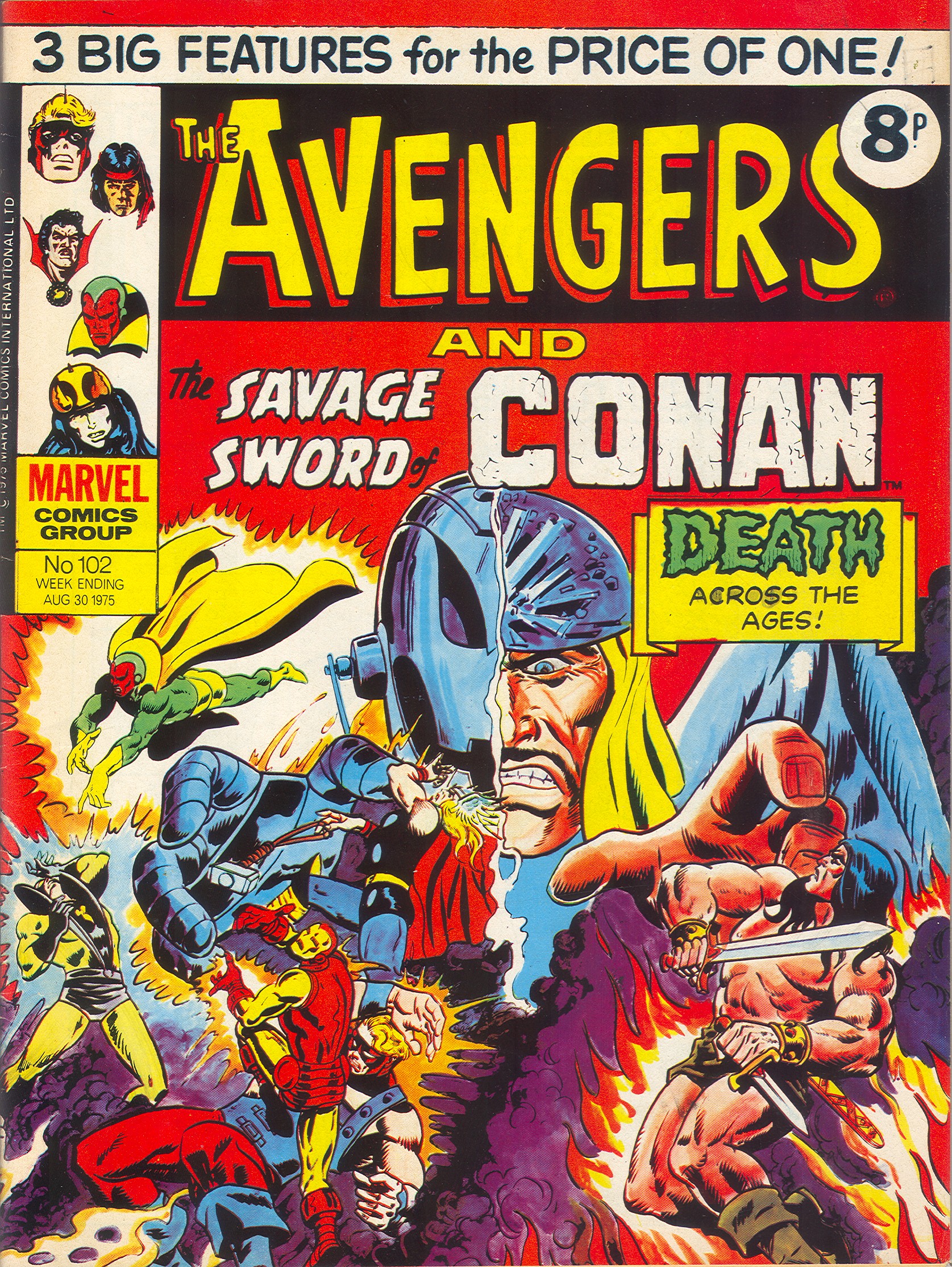 Read online The Avengers (1973) comic -  Issue #102 - 1