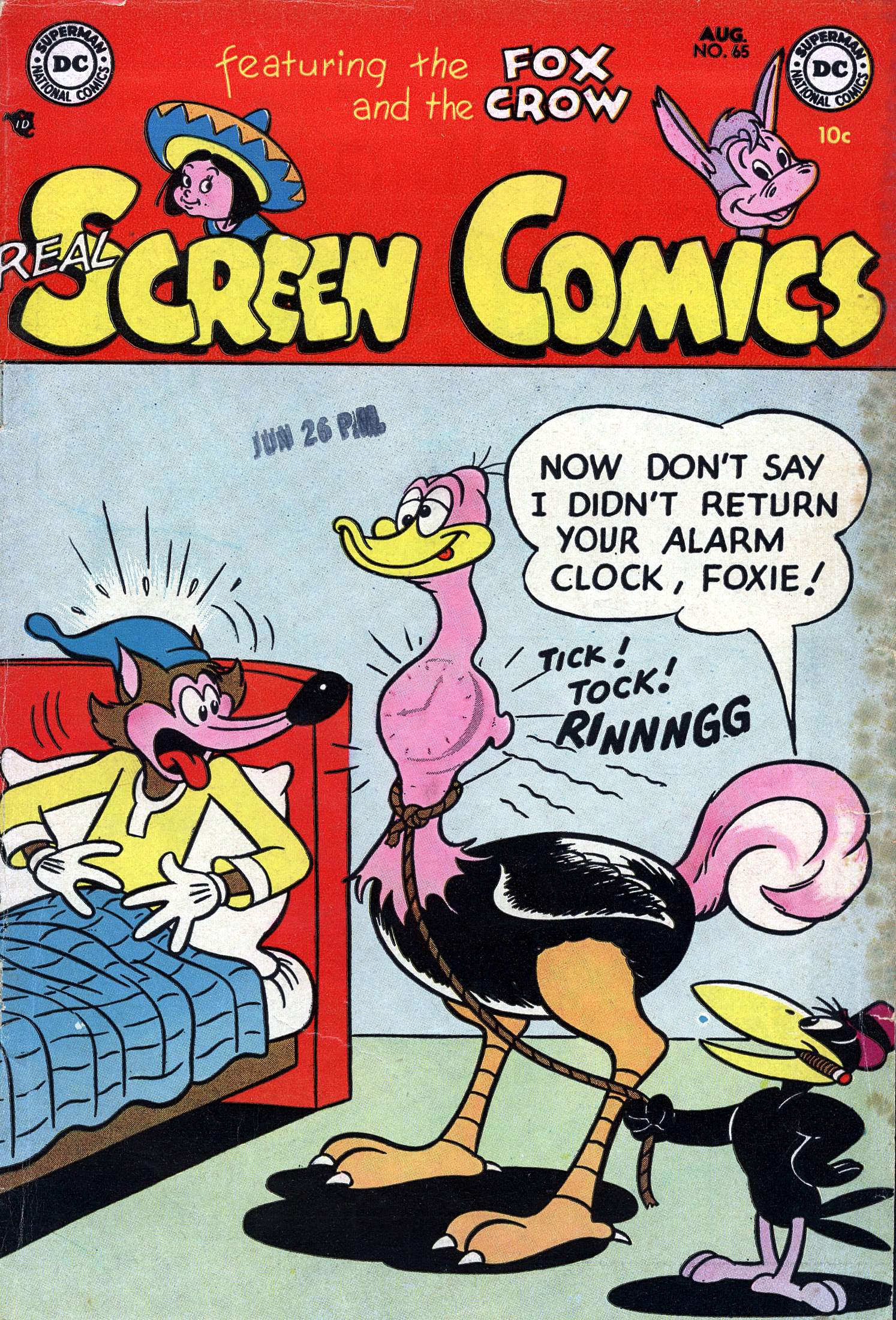 Read online Real Screen Comics comic -  Issue #65 - 1