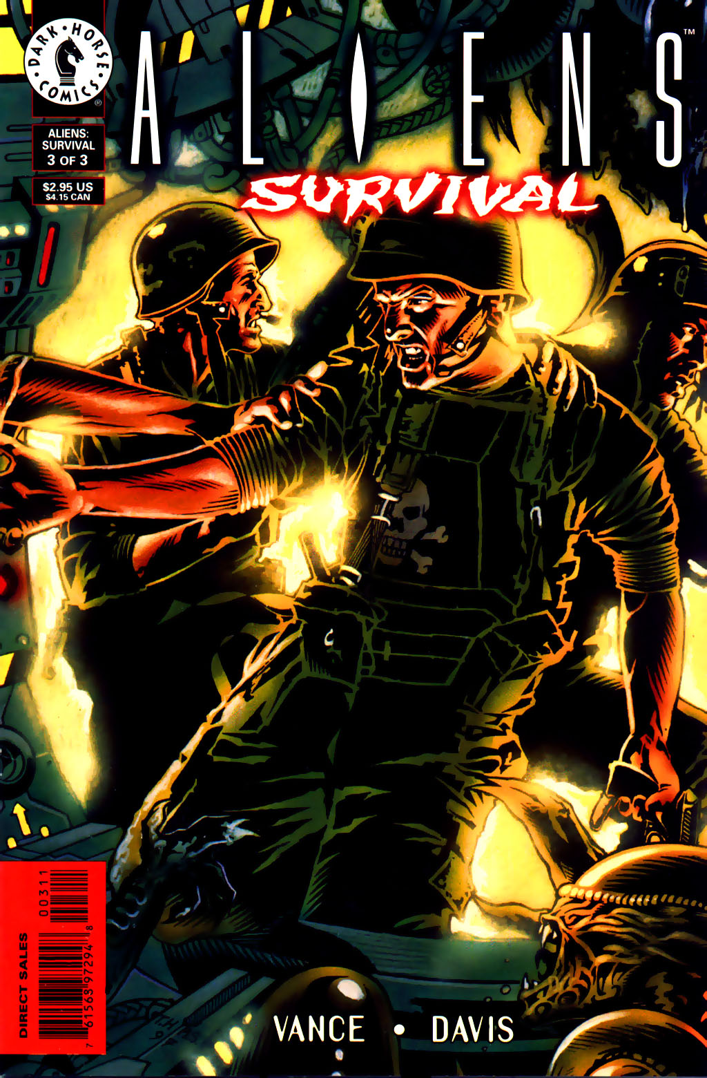 Read online Aliens: Survival comic -  Issue #3 - 1