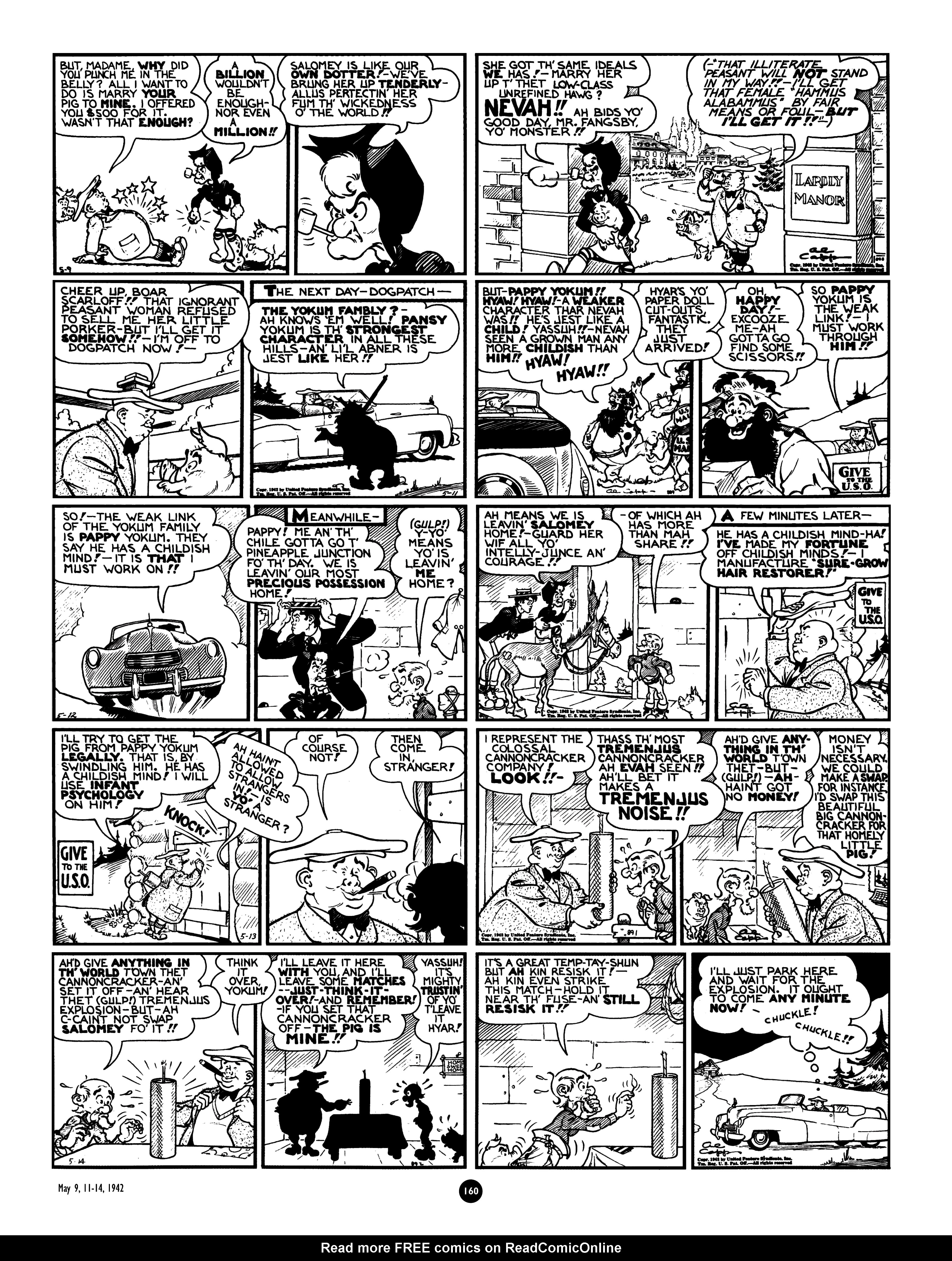 Read online Al Capp's Li'l Abner Complete Daily & Color Sunday Comics comic -  Issue # TPB 4 (Part 2) - 62