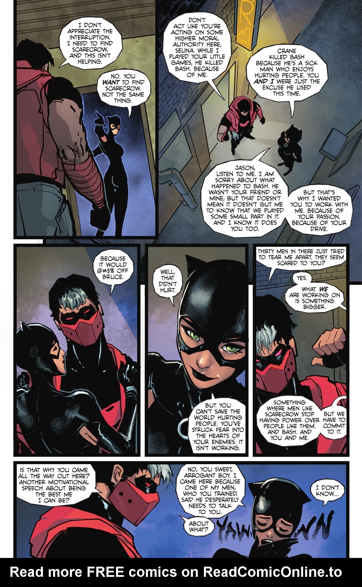 Read online Batman/Catwoman: The Gotham War: Red Hood comic -  Issue #2 - 9