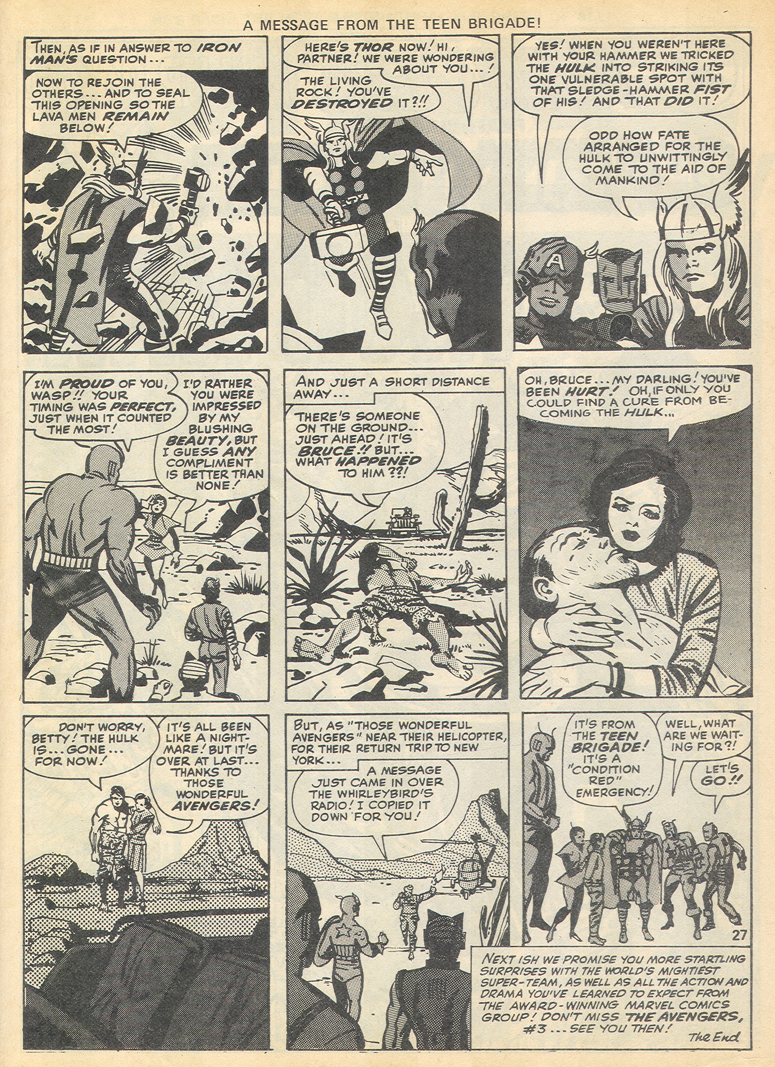 Read online The Avengers (1973) comic -  Issue #2 - 27