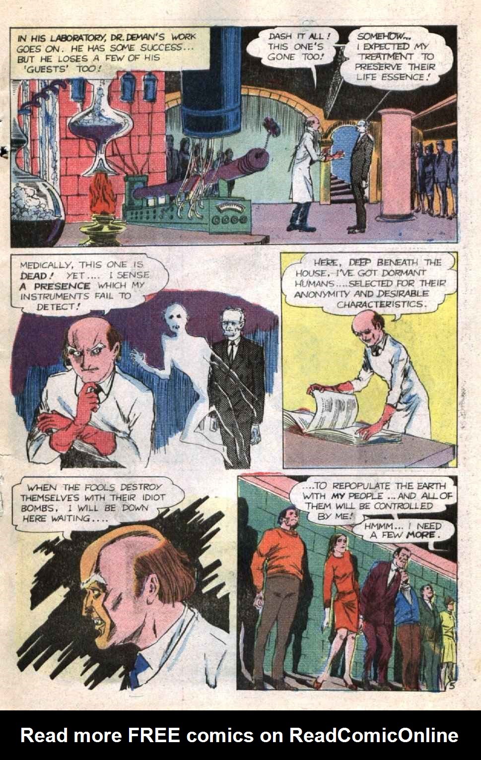 Read online Ghost Manor comic -  Issue #7 - 17