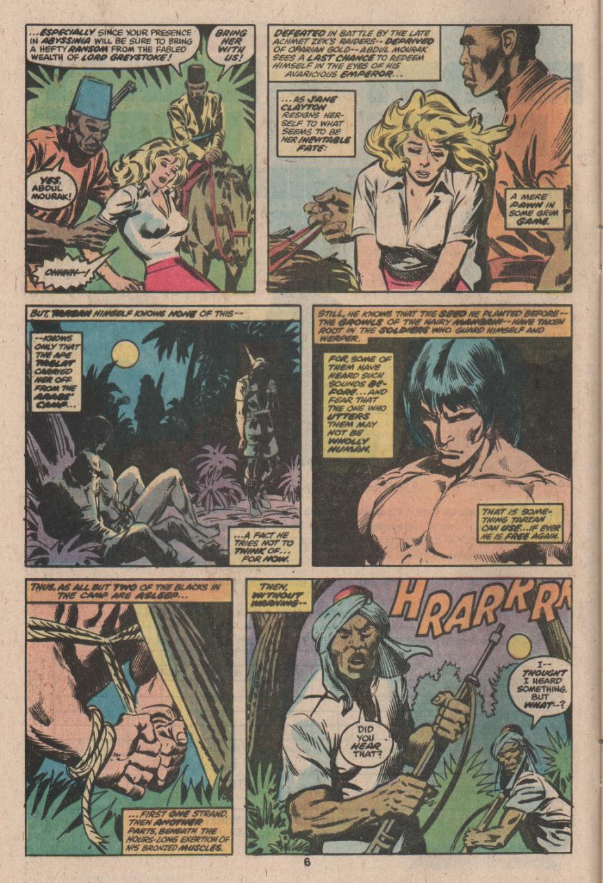 Read online Tarzan (1977) comic -  Issue #11 - 5
