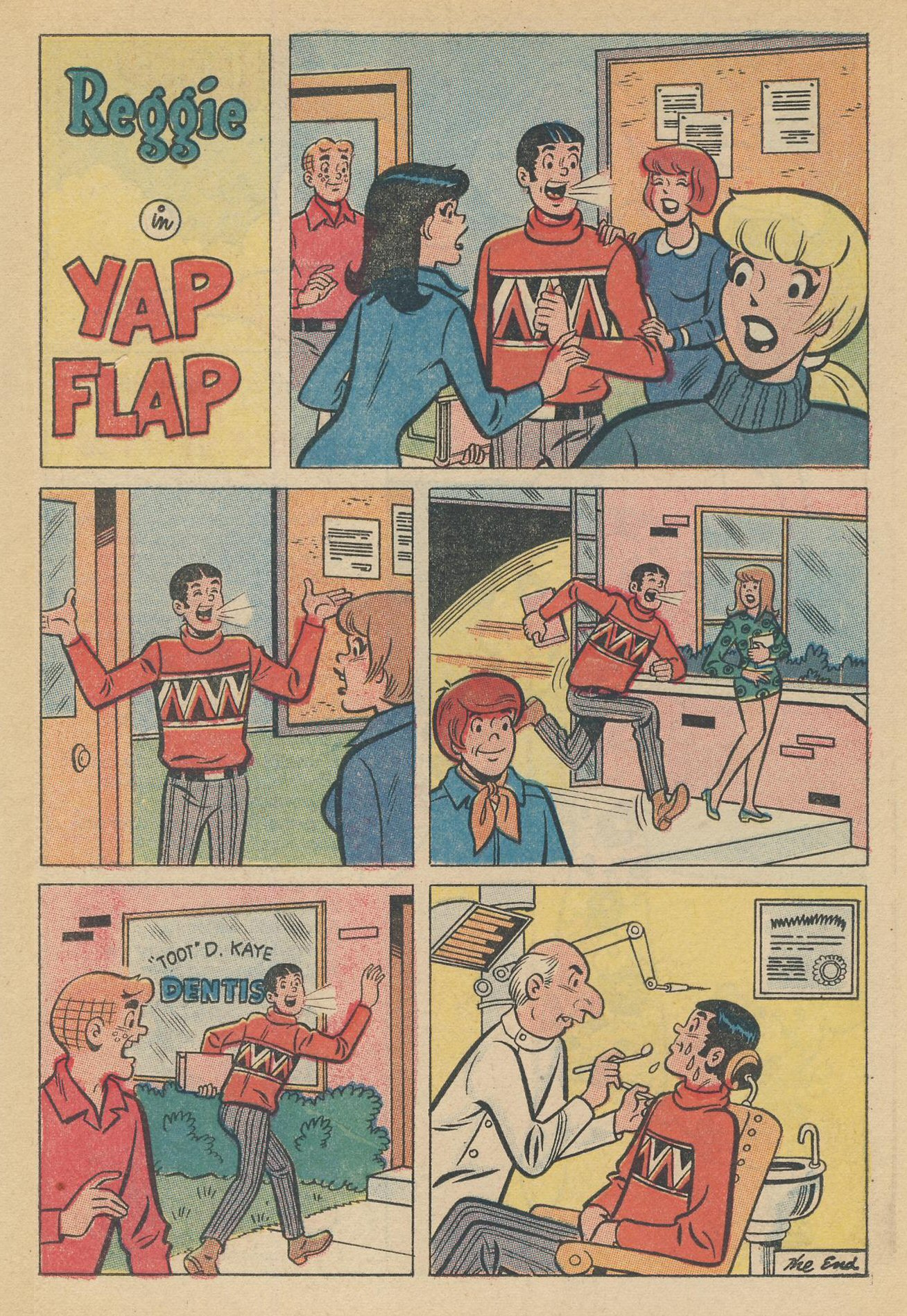 Read online Reggie's Wise Guy Jokes comic -  Issue #14 - 11