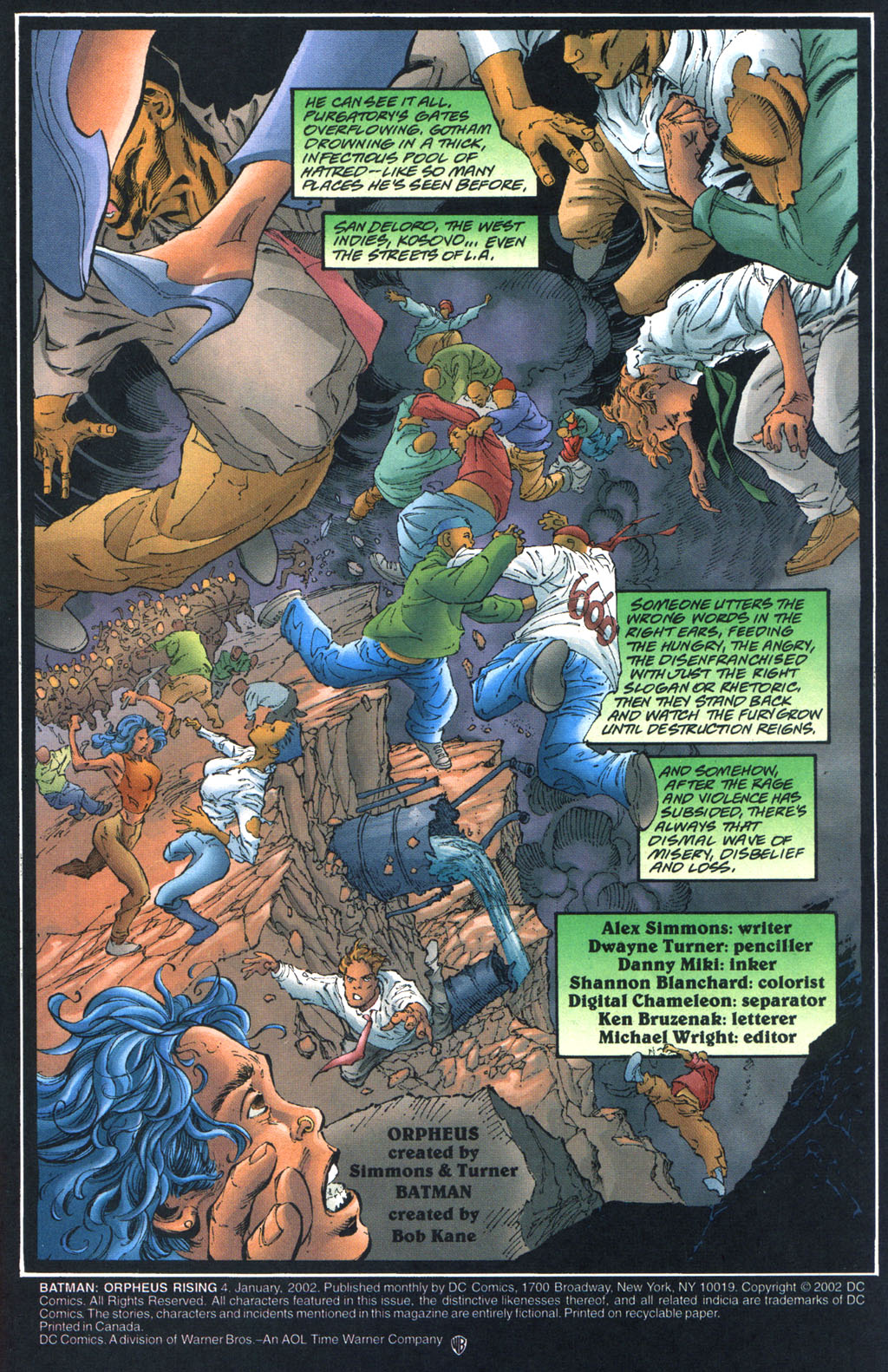 Read online Batman: Orpheus Rising comic -  Issue #4 - 3