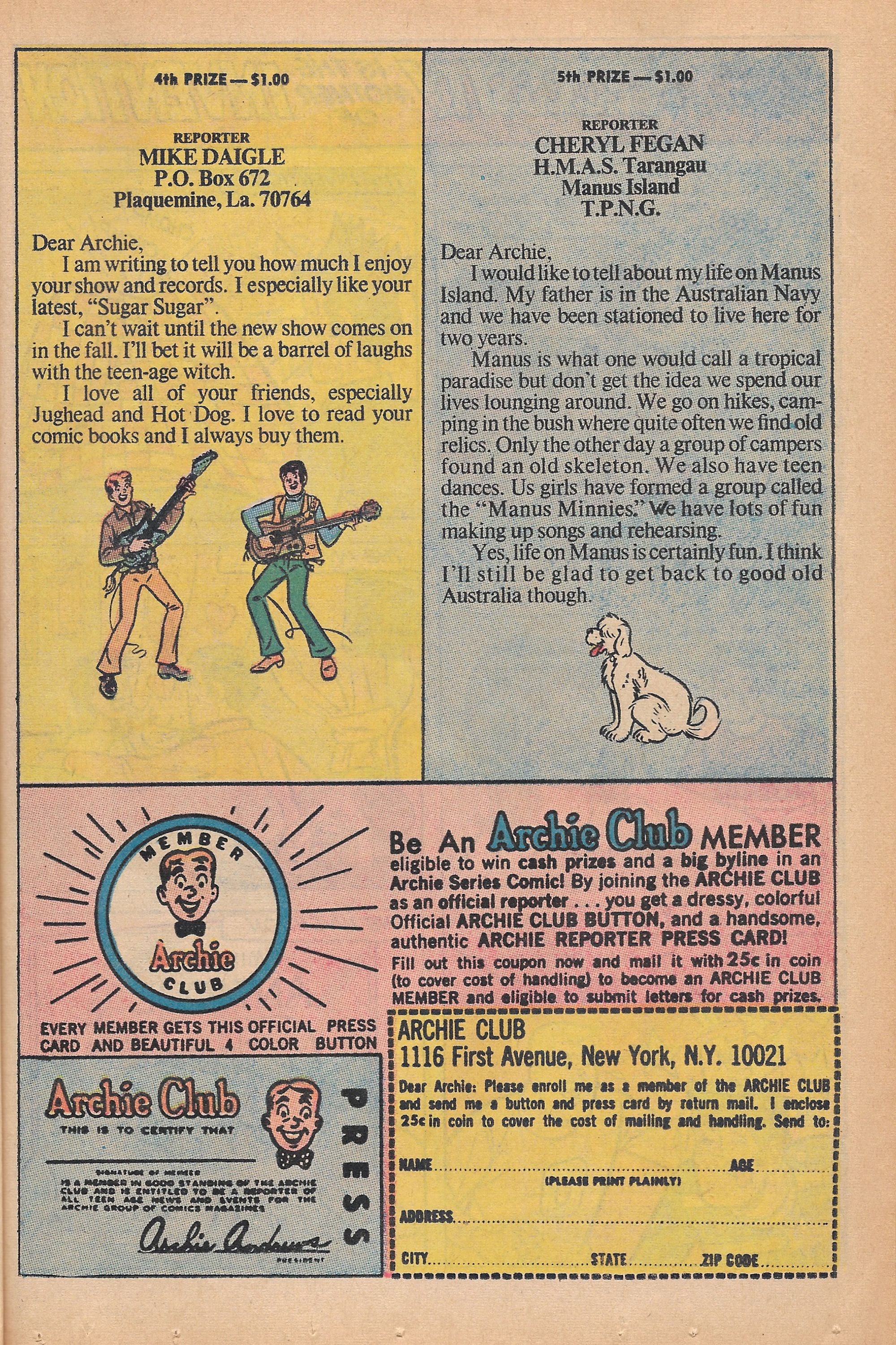 Read online Reggie's Wise Guy Jokes comic -  Issue #11 - 37