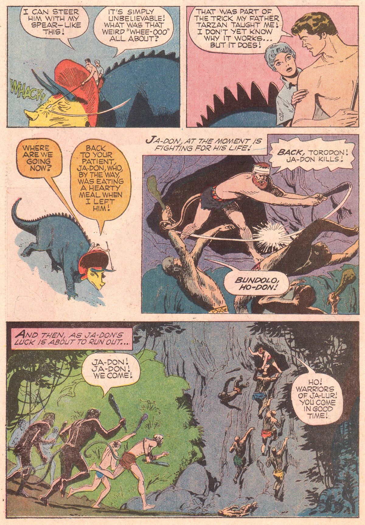 Read online Korak, Son of Tarzan (1964) comic -  Issue #27 - 22