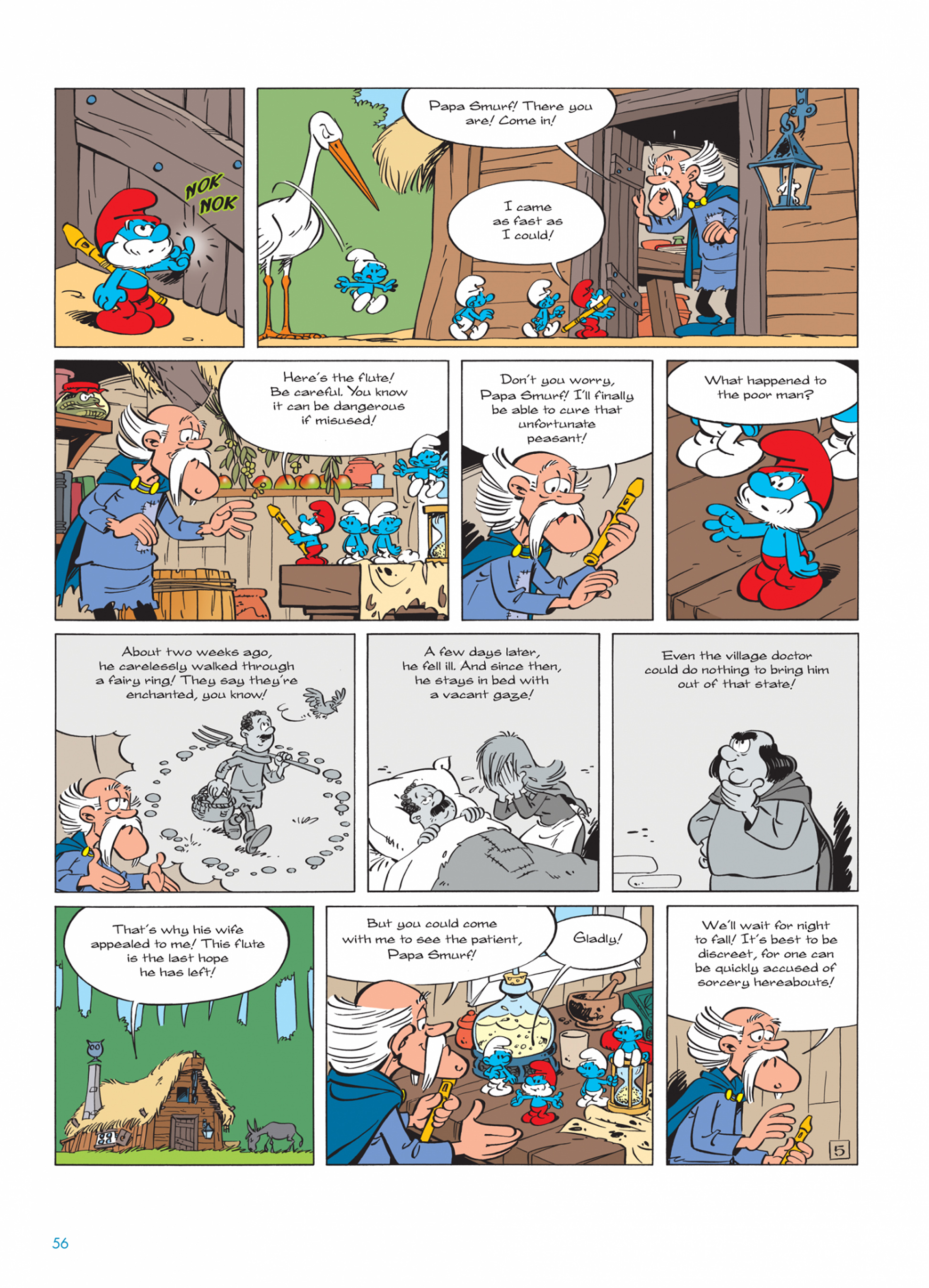 Read online The Smurfs comic -  Issue #24 - 56