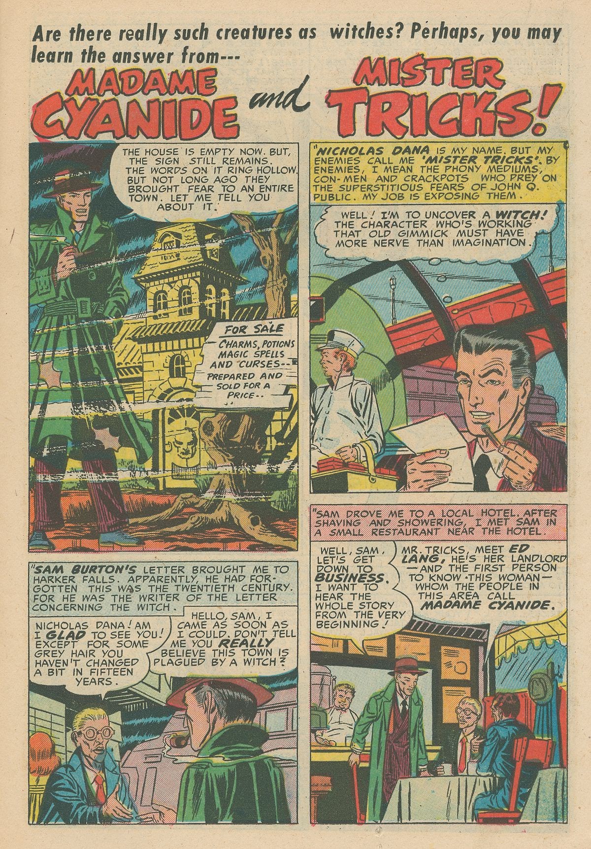 Read online Black Magic (1950) comic -  Issue #29 - 15