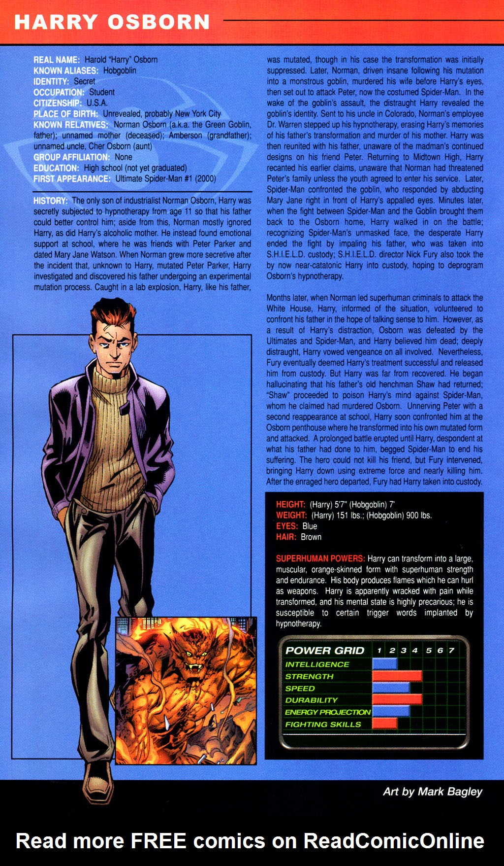 Read online Official Handbook of the Ultimate Marvel Universe 2005: The Fantastic Four & Spider-Man comic -  Issue # Full - 28