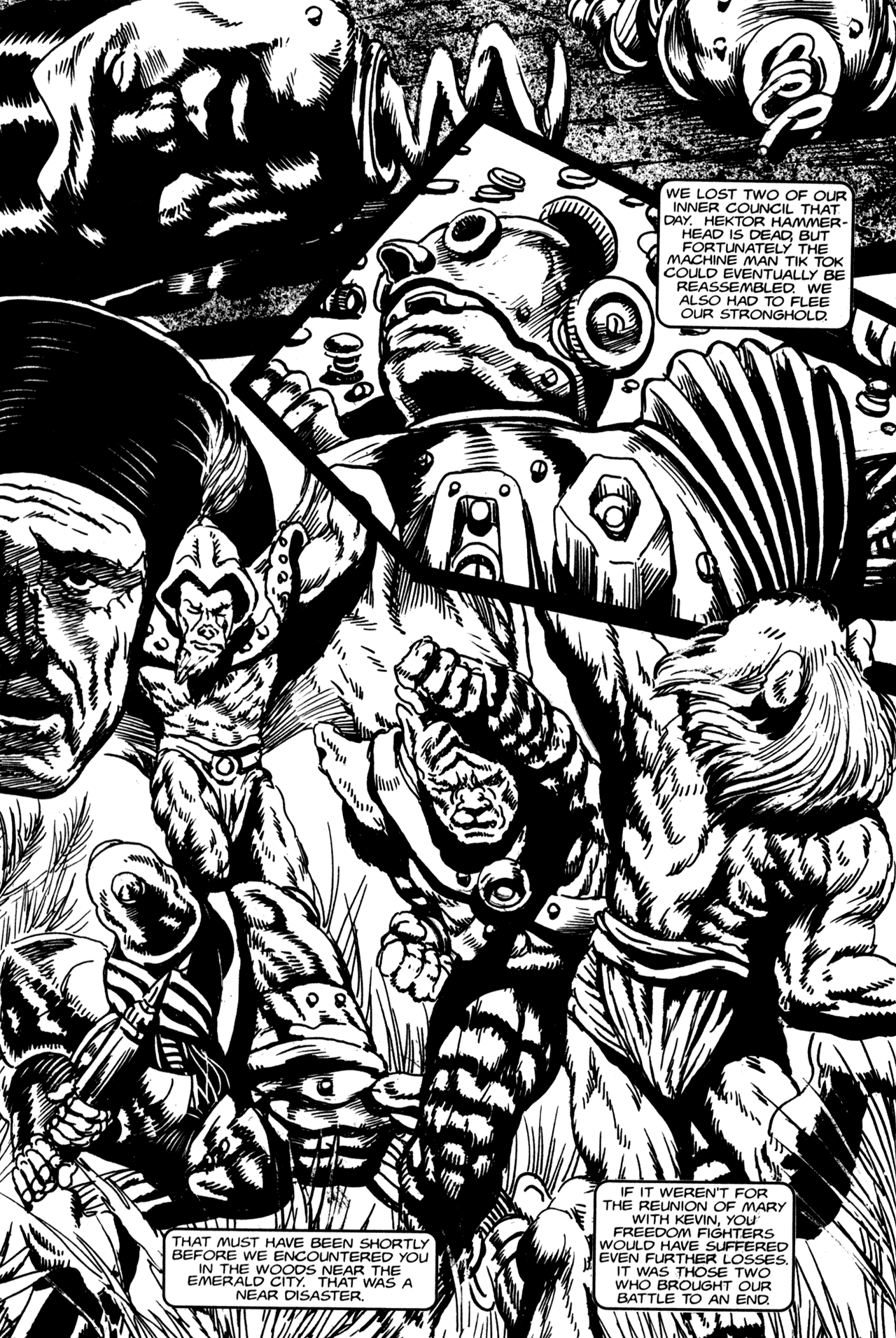 Read online Dark Oz comic -  Issue #1 - 10