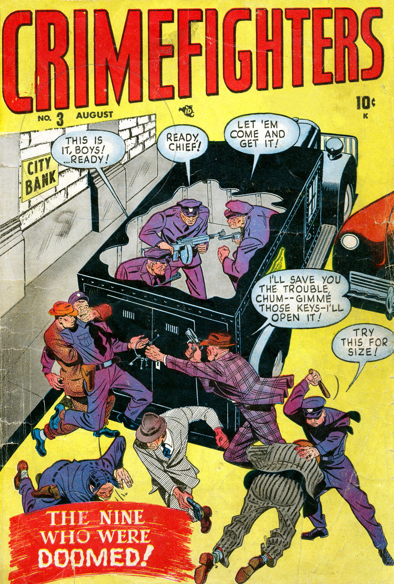 Read online Crimefighters comic -  Issue #3 - 1