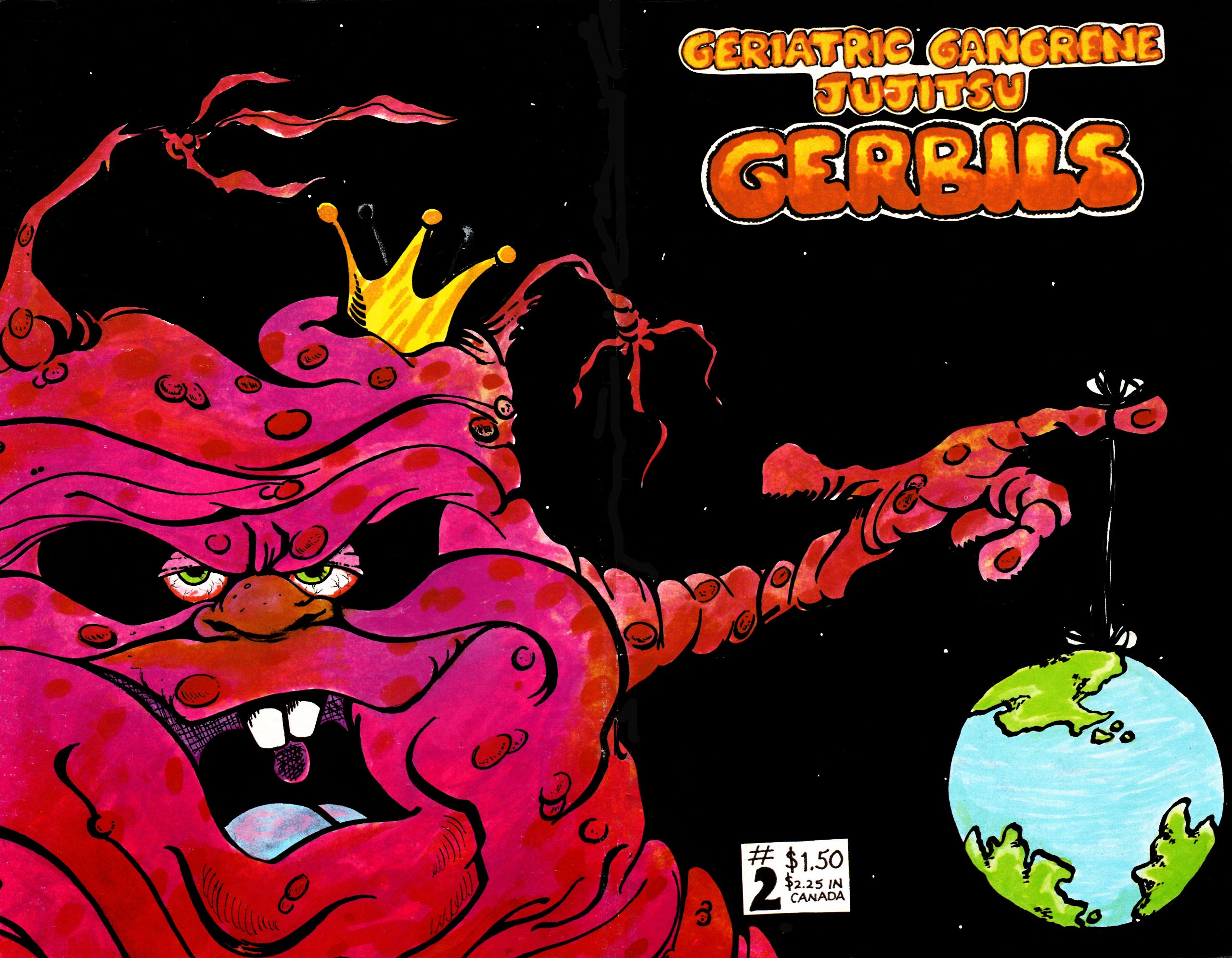 Read online Geriatric Gangrene Jujitsu Gerbils comic -  Issue #2 - 1